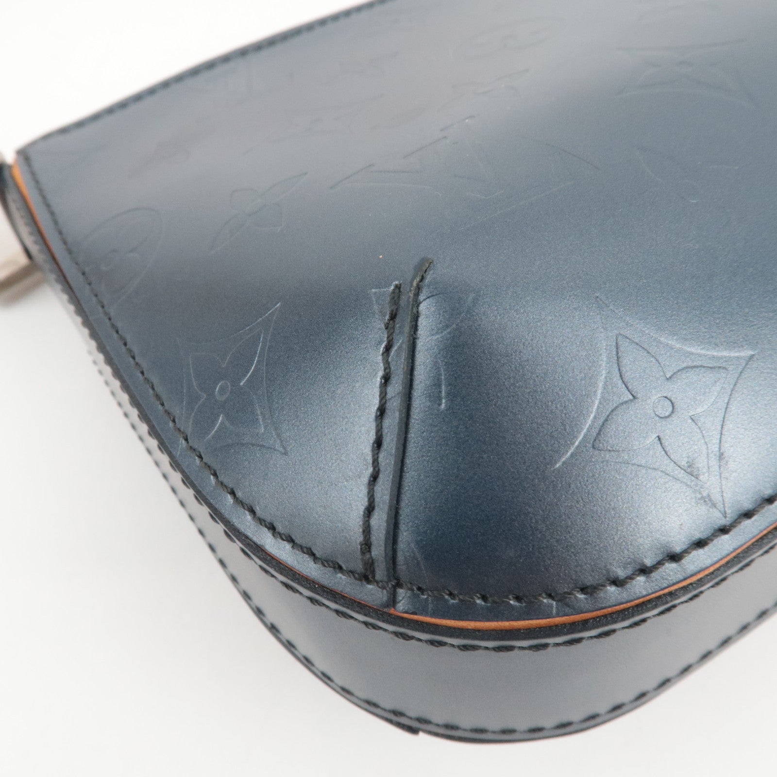 Louis Vuitton Monogram Matte Fowler Shoulder Bag Blue M55145 MI1021