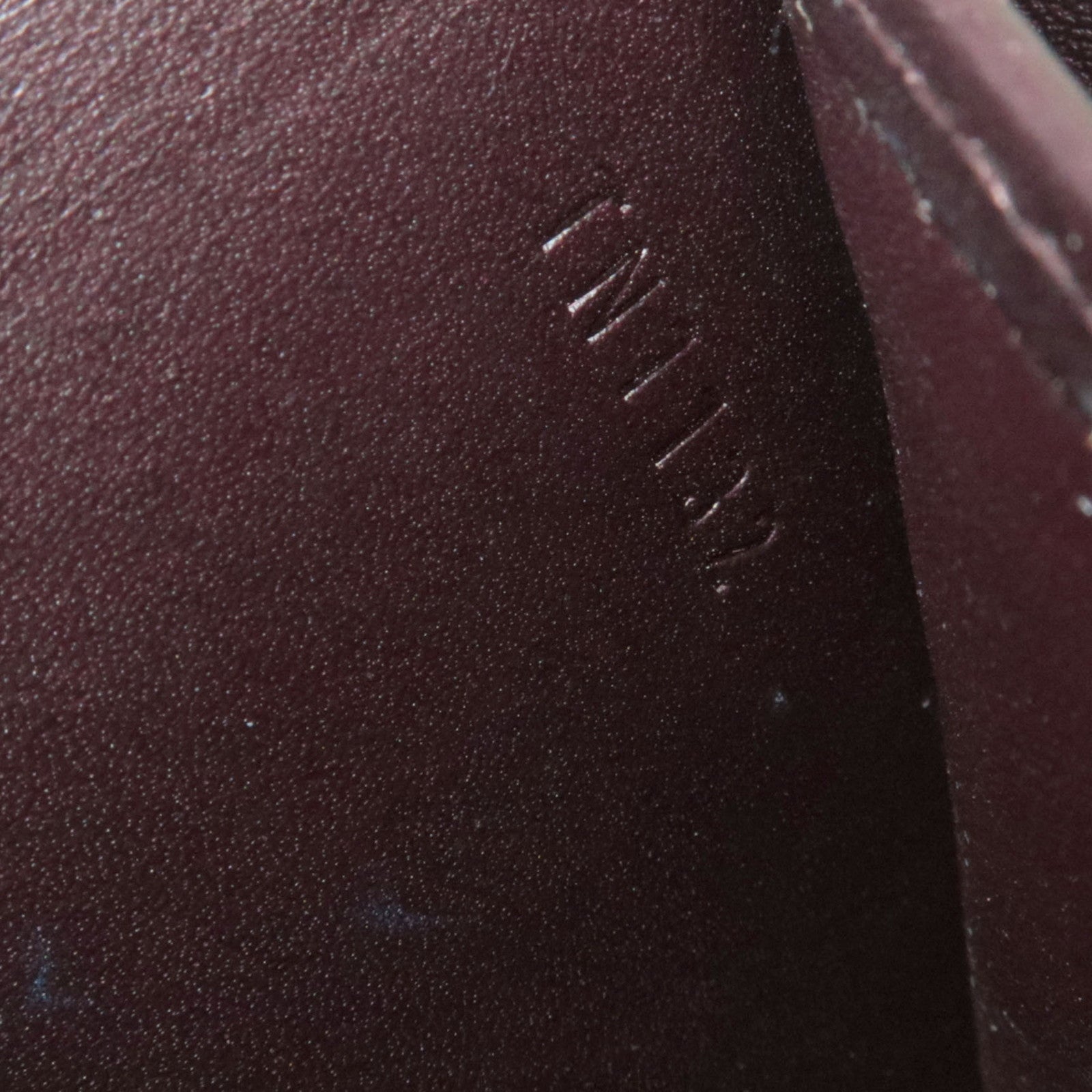 Louis Vuitton Monogram Vernis Portefeuille Sarah Long Wallet Amarante M93524 TN1132 *Box, Dust bag