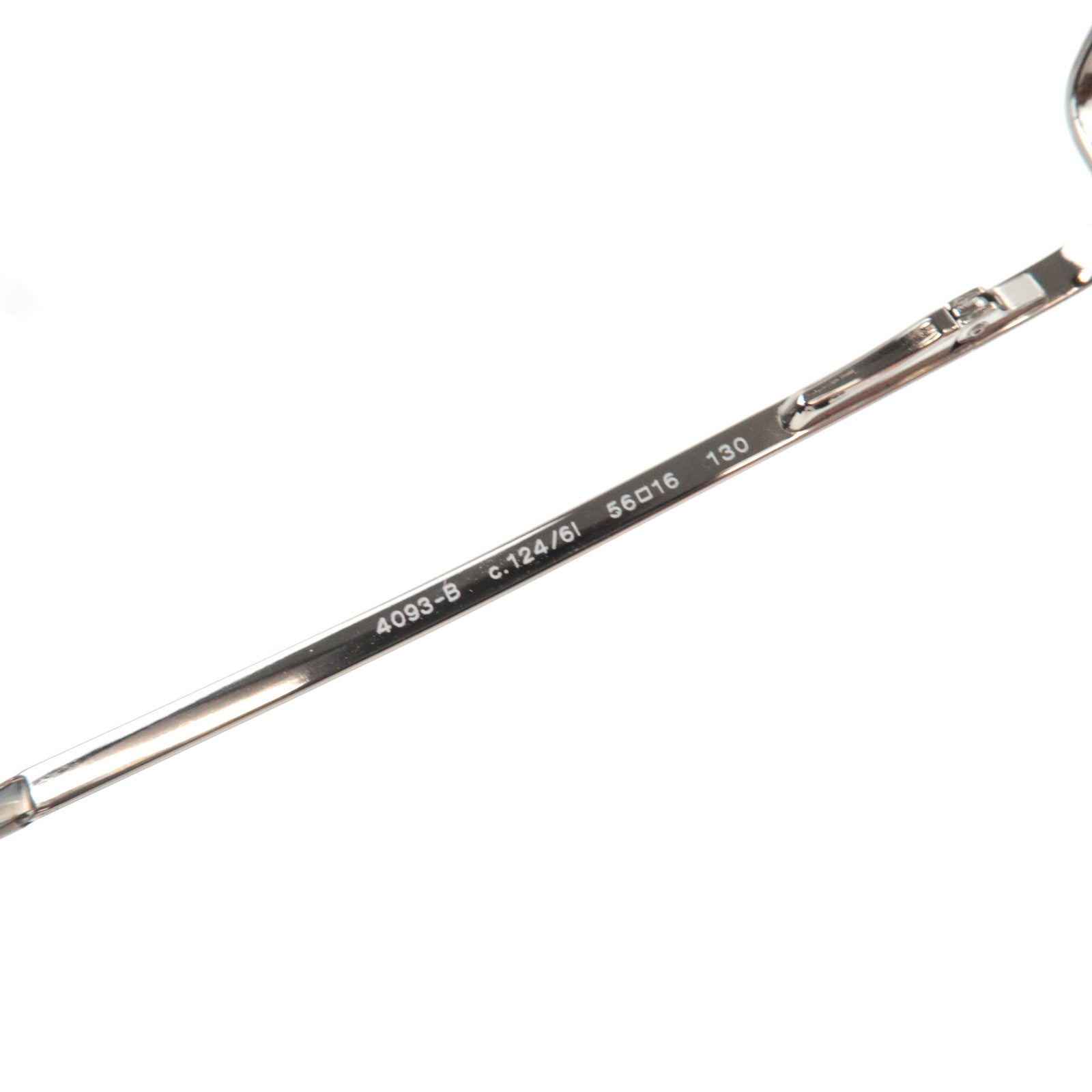 CHANEL Sunglasses Coco Mark Rhinestone 4093-B C.124/61 56□16 130 Gray Ombre