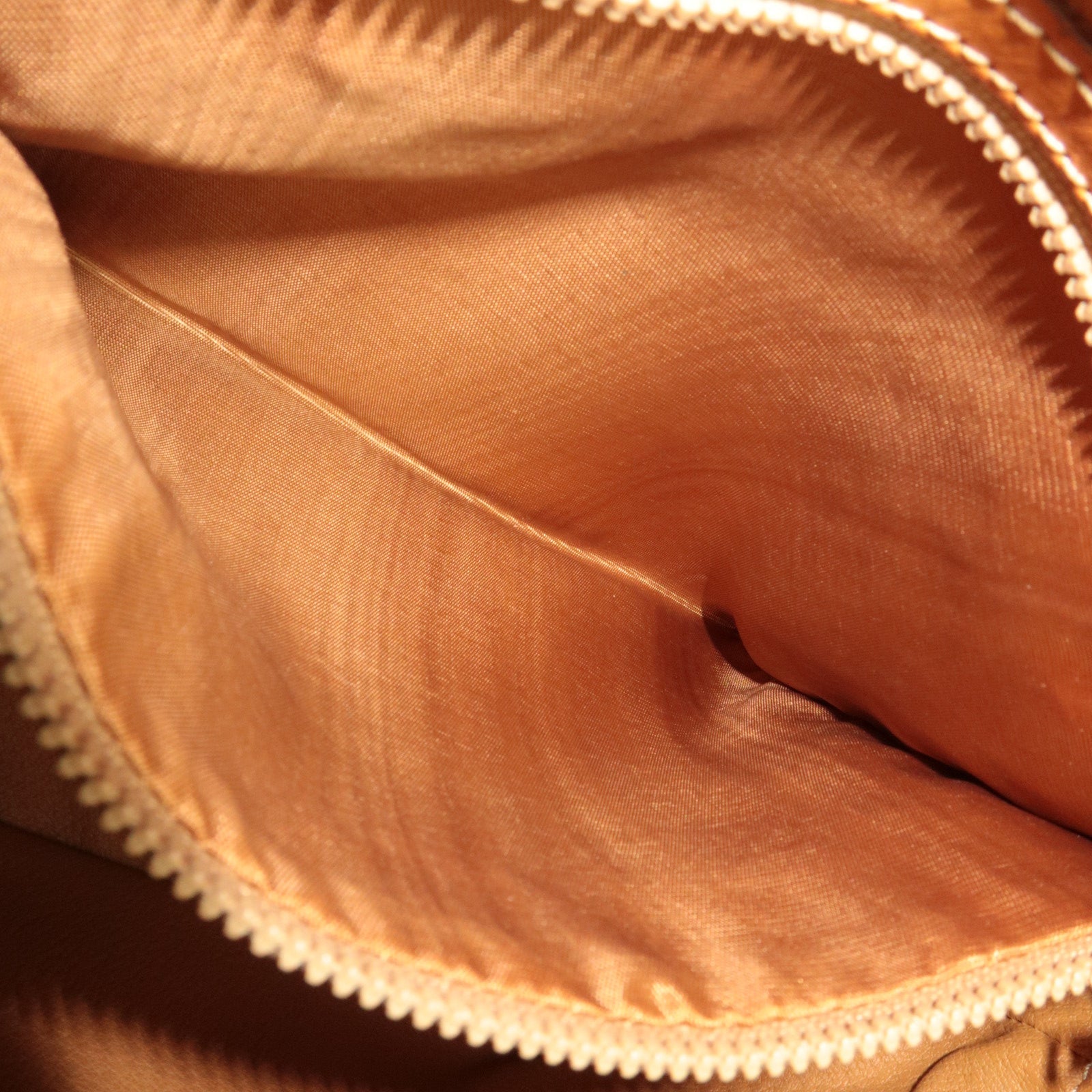 CELINE Macadam 2Way Handbag PVC Leather Brown *Strap