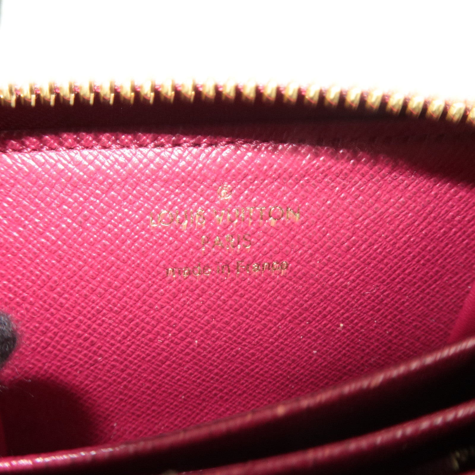 Louis Vuitton Monogram Multi Cartes Coin Case Fuchsia M61299 SP1120