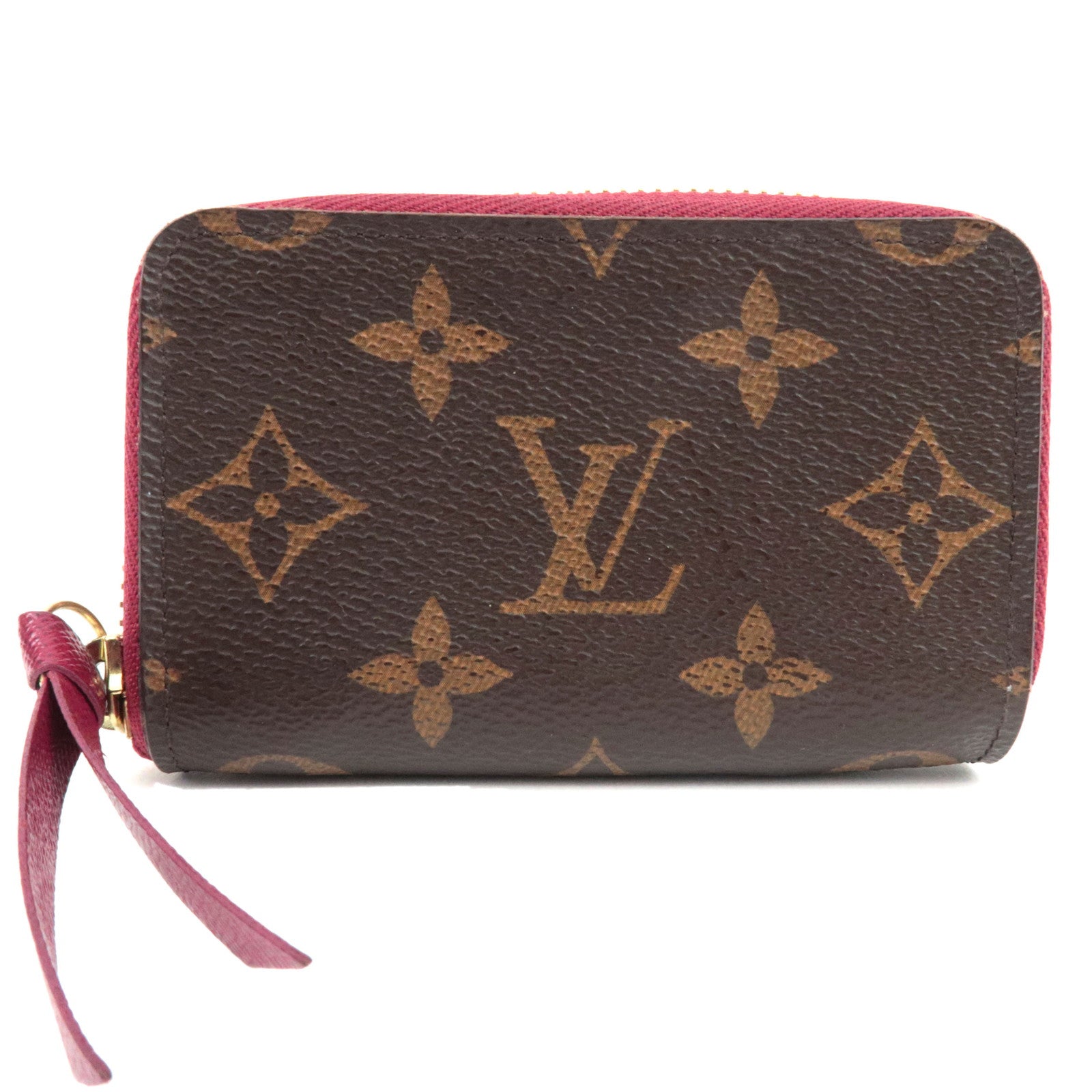 Louis Vuitton Monogram Multi Cartes Coin Case Fuchsia M61299 SP112080151