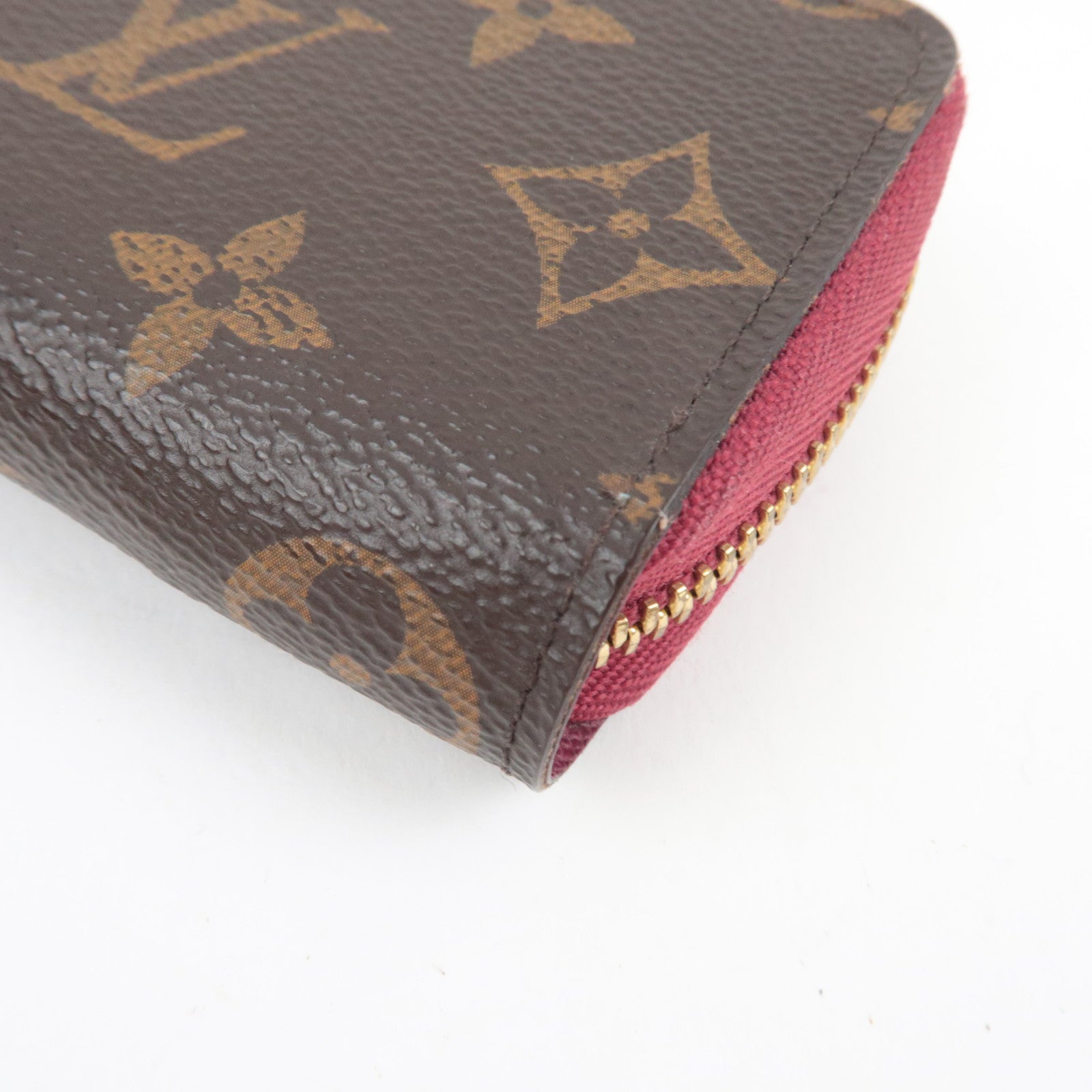 Louis Vuitton Monogram Multi Cartes Coin Case Fuchsia M61299 SP1120