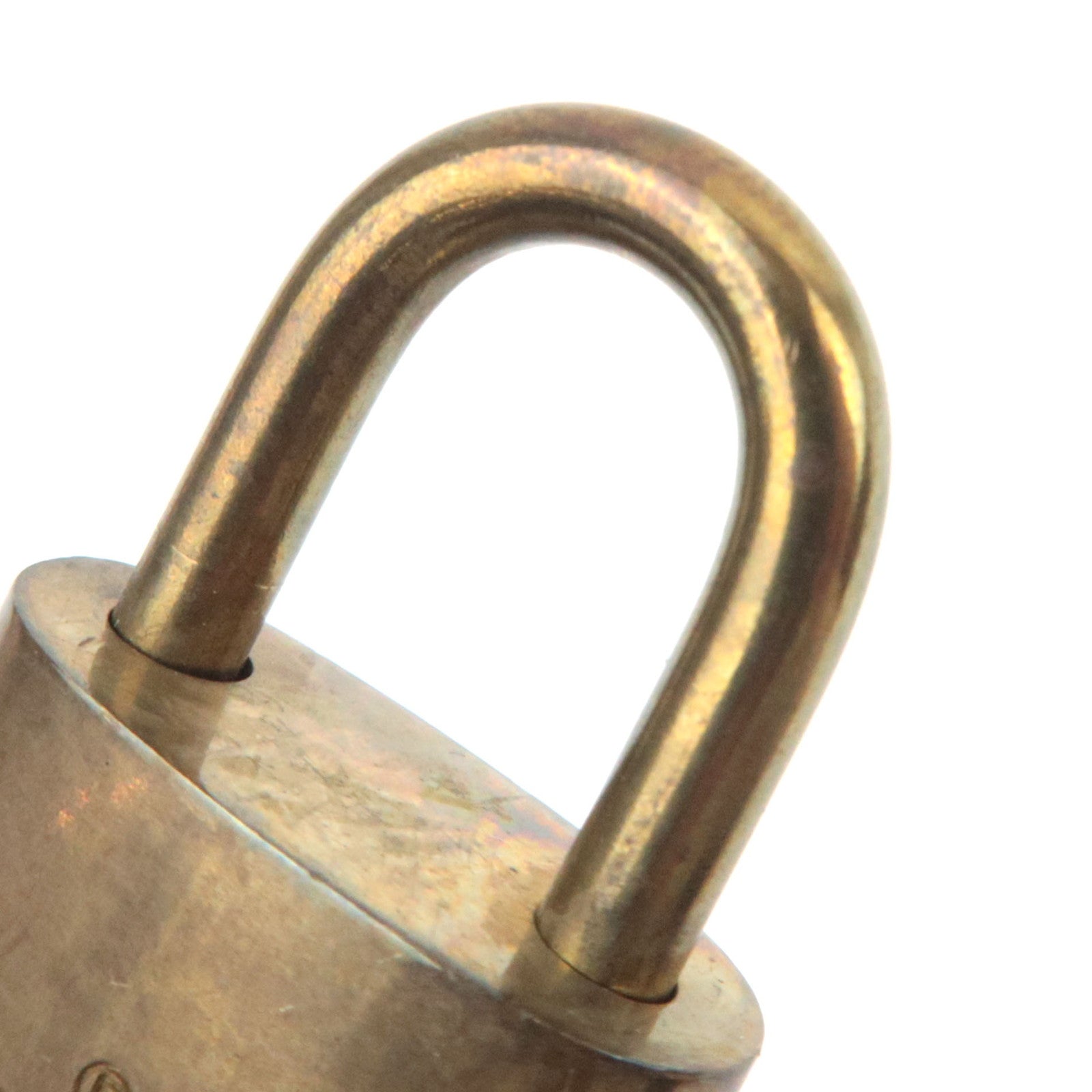 Louis Vuitton Set of 10 Key Locks Cadena Set Metal Gold Color