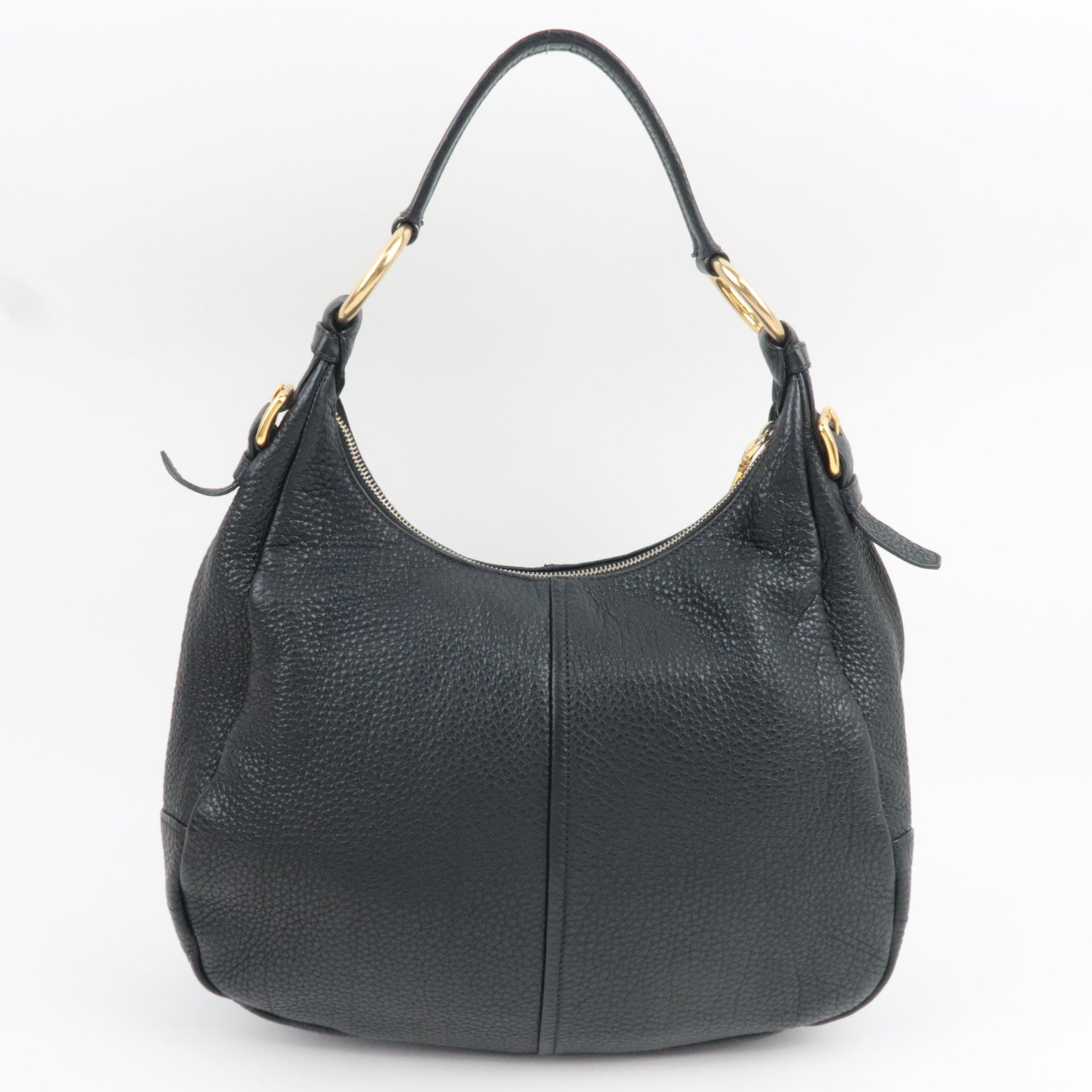 PRADA One Shoulder Bag Vitello Daino Leather Black BR4311 *Dust bag