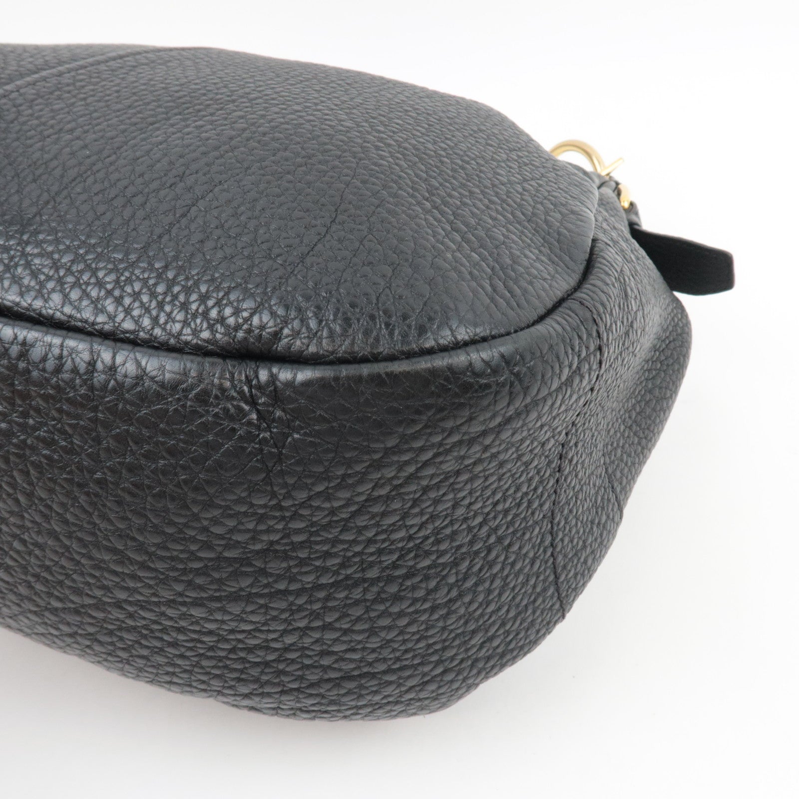 PRADA One Shoulder Bag Vitello Daino Leather Black BR4311 *Dust bag