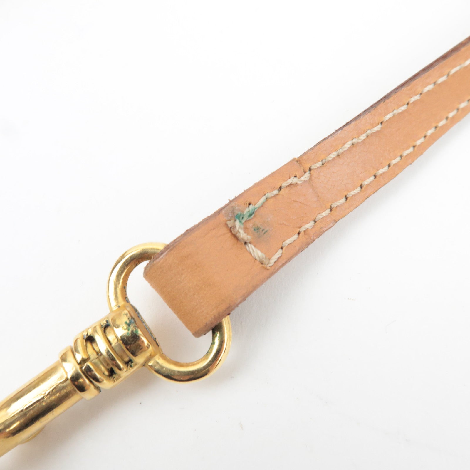 CELINE Macadam Pouch Shoulder Bag PVC Leather Brown *Strap