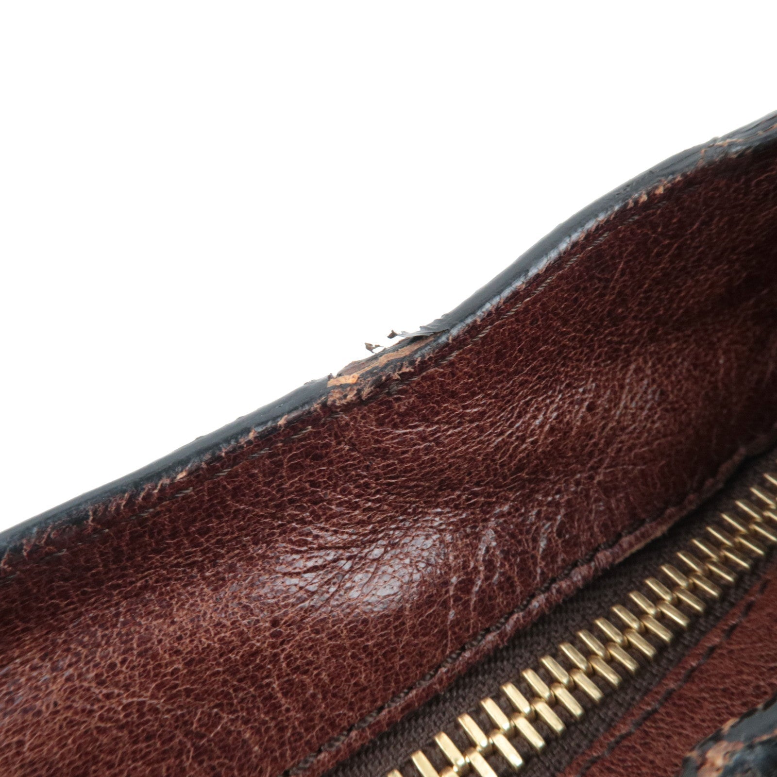 Chloe Ethel 2Way Shoulder Bag Leather Brown *Strap