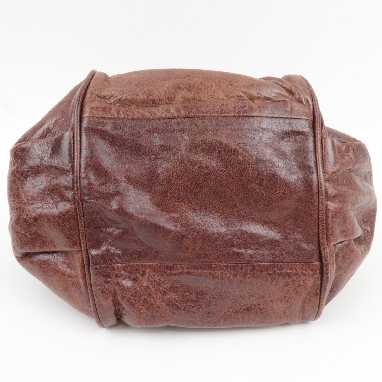 Chloe Ethel 2Way Shoulder Bag Leather Brown *Strap