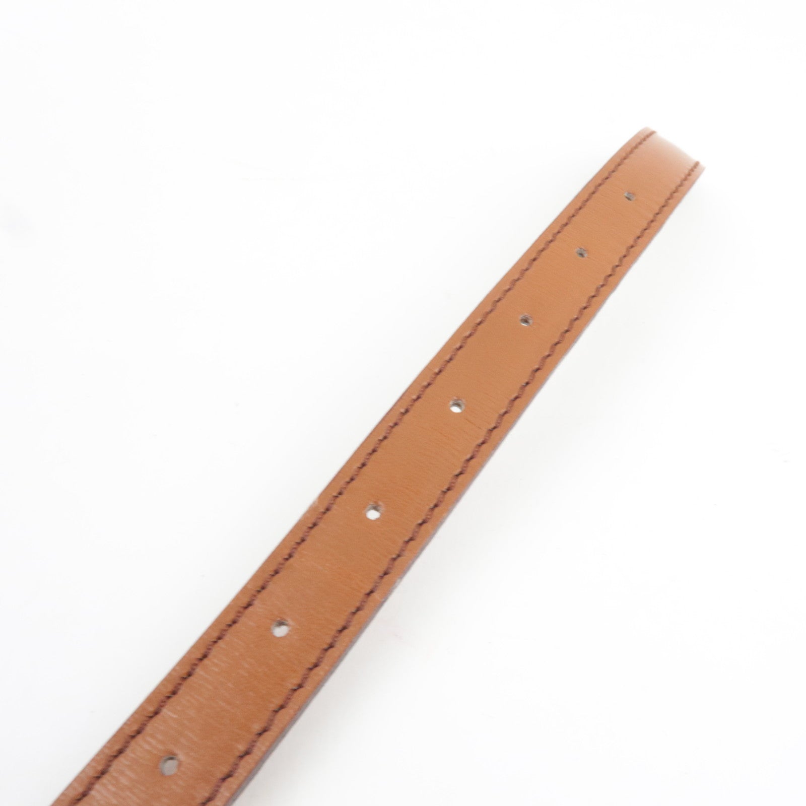 CELINE 2Way Handbag Leather Brown *Strap