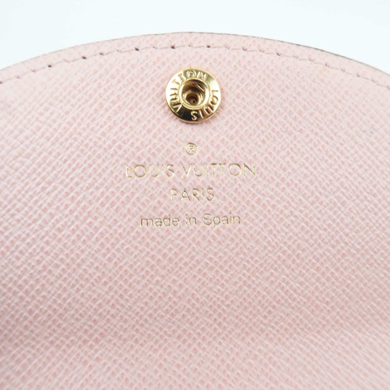 Louis Vuitton Monogram Porte Monnaie Rosalie Small Wallet Rose Ballerine M62361 UB3200