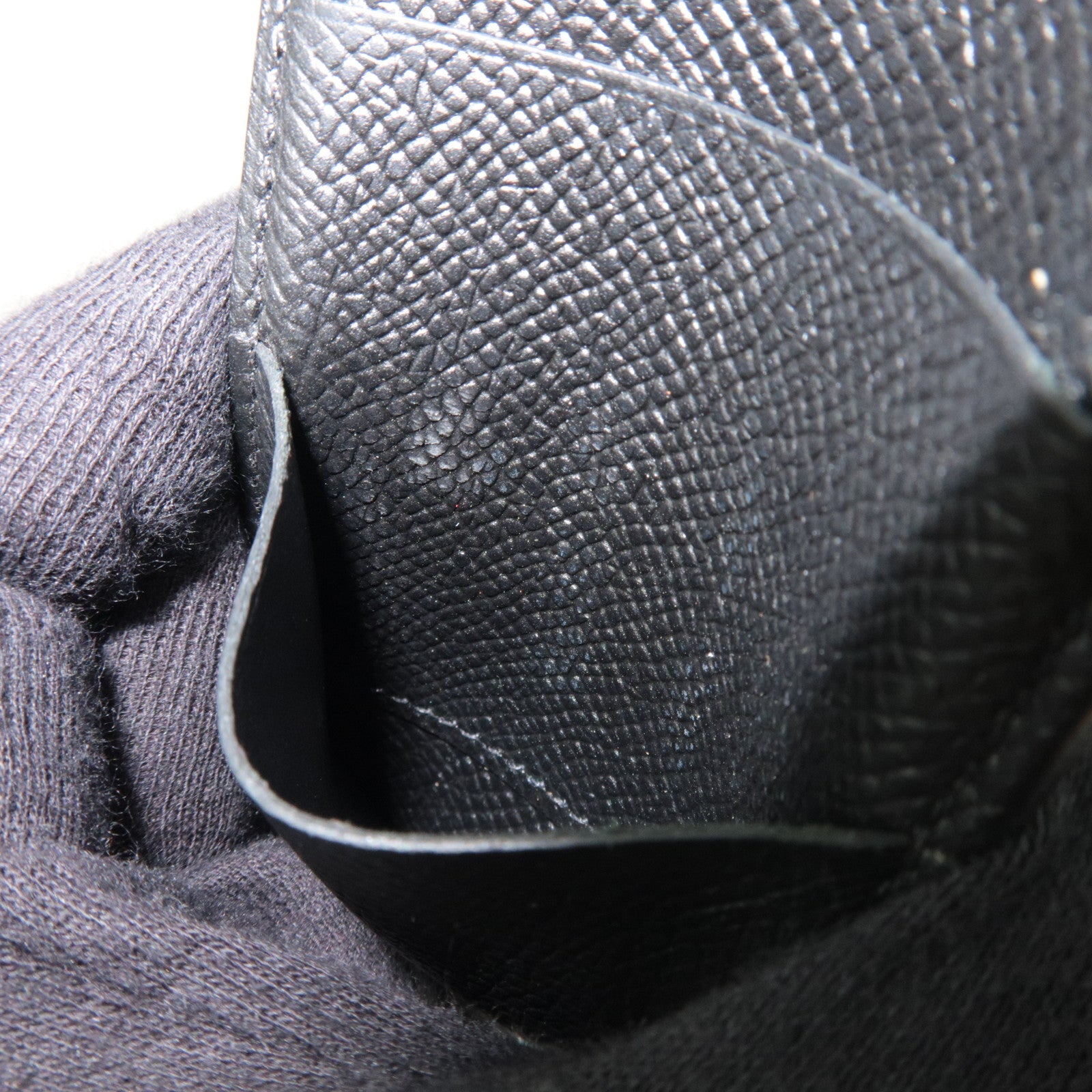 HERMES MC2 Fleming Long Wallet B Stamp (2023) Veau Epsom Black