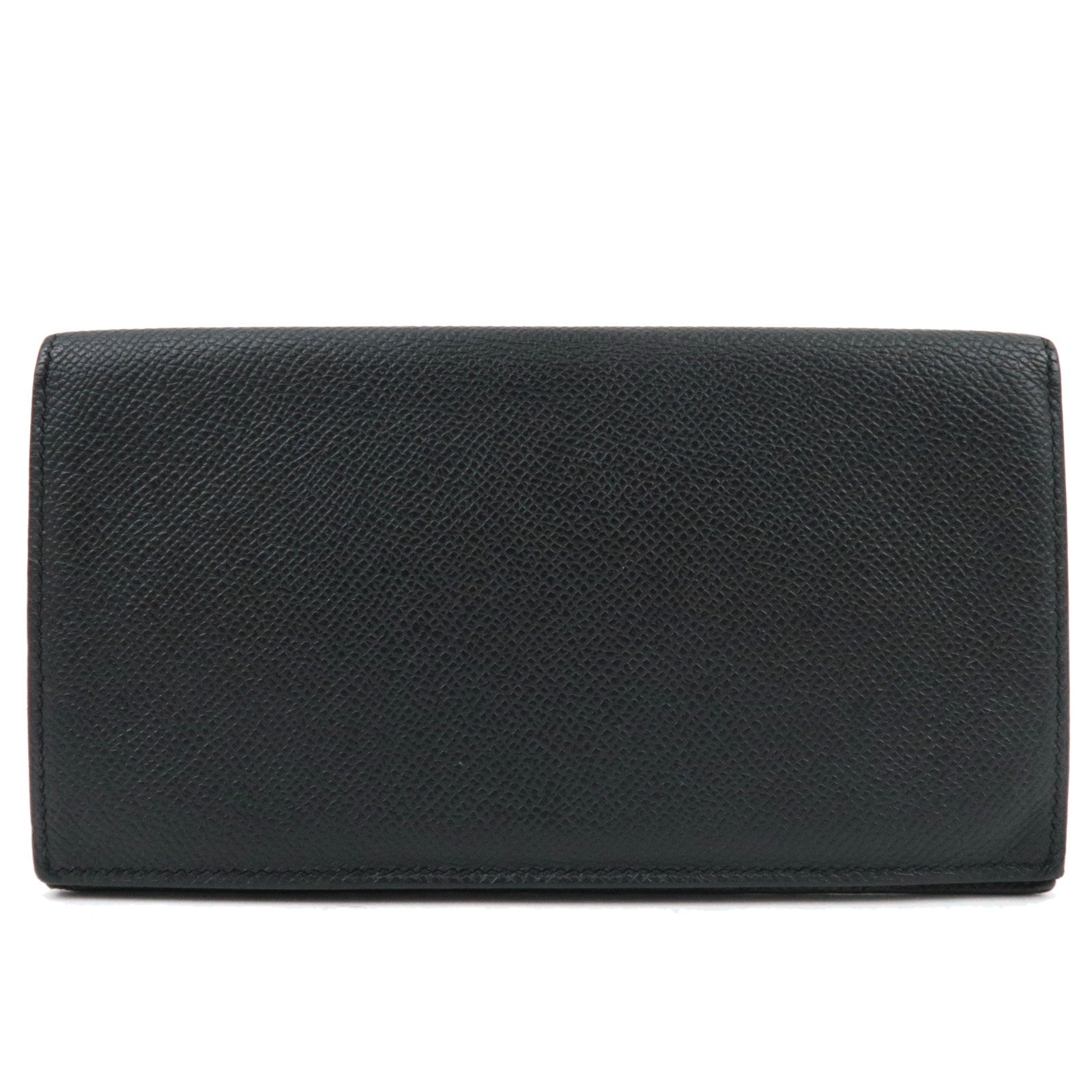 HERMES MC2 Fleming Long Wallet B Stamp (2023) Veau Epsom Black80340