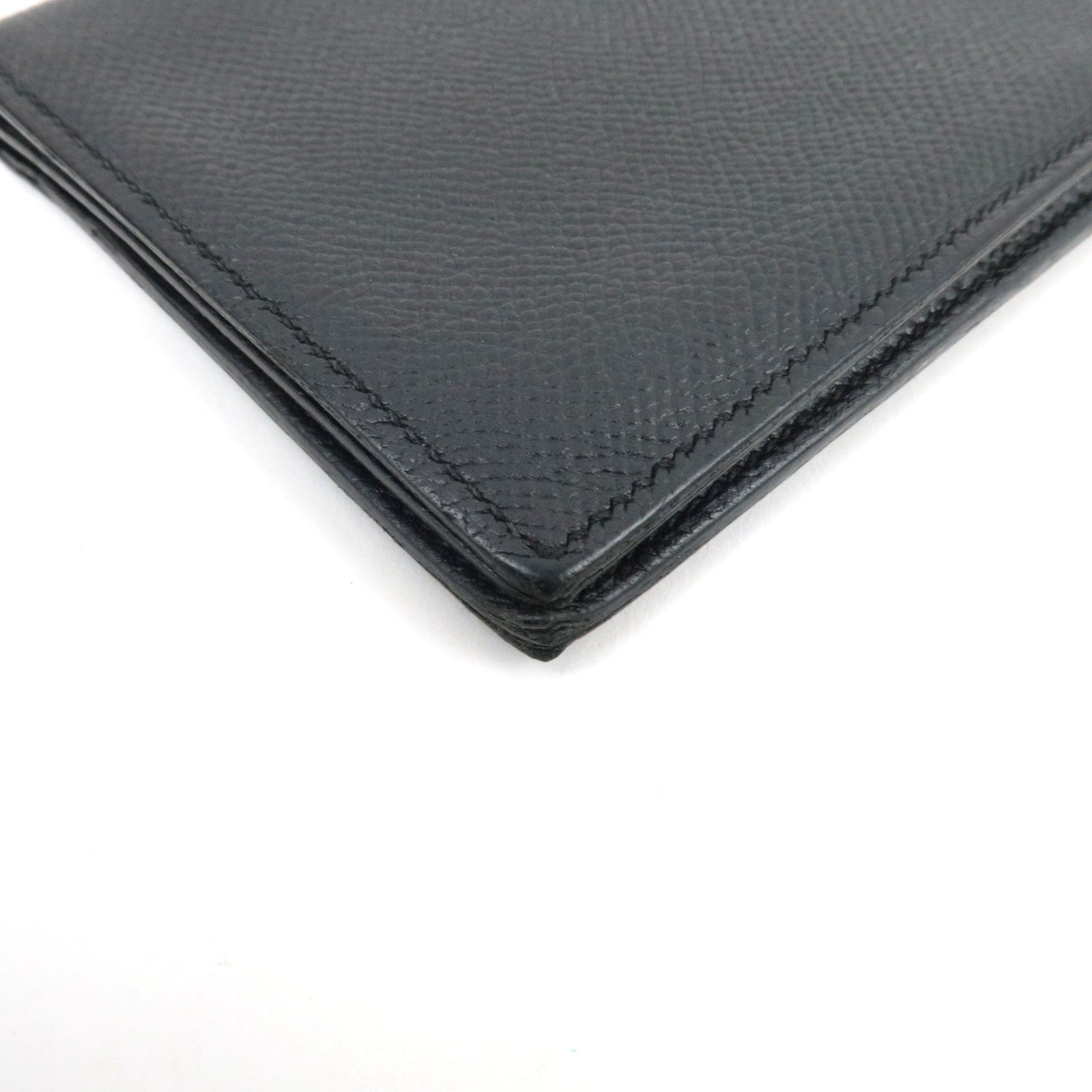 HERMES MC2 Fleming Long Wallet B Stamp (2023) Veau Epsom Black