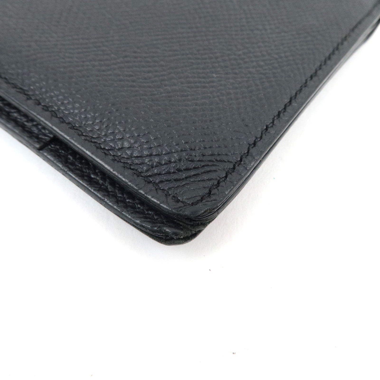HERMES MC2 Fleming Long Wallet B Stamp (2023) Veau Epsom Black