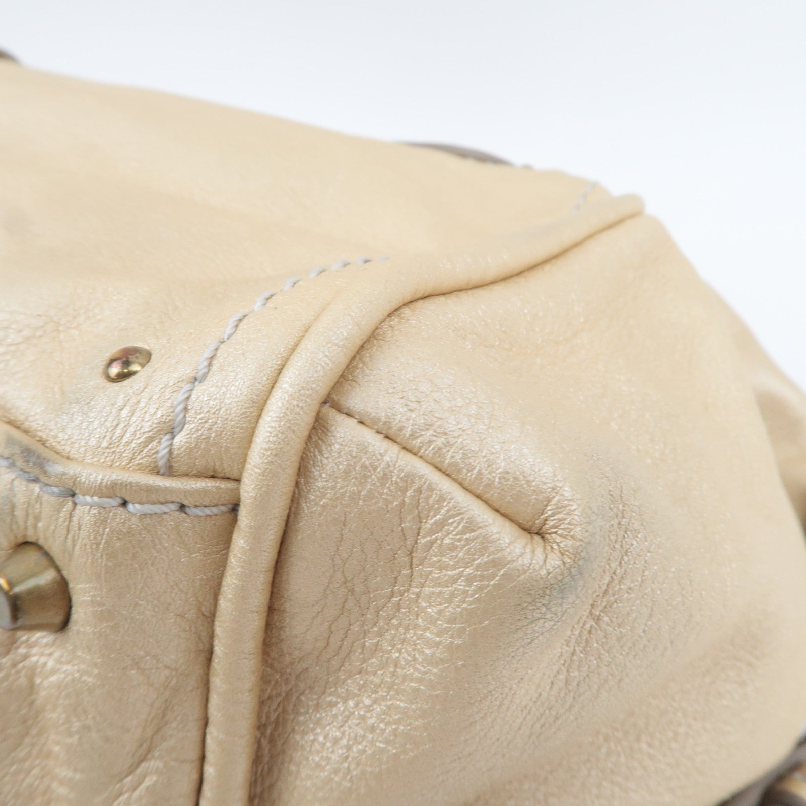 Chloe Paddington Handbag Leather Champagne Gold *Key Lock