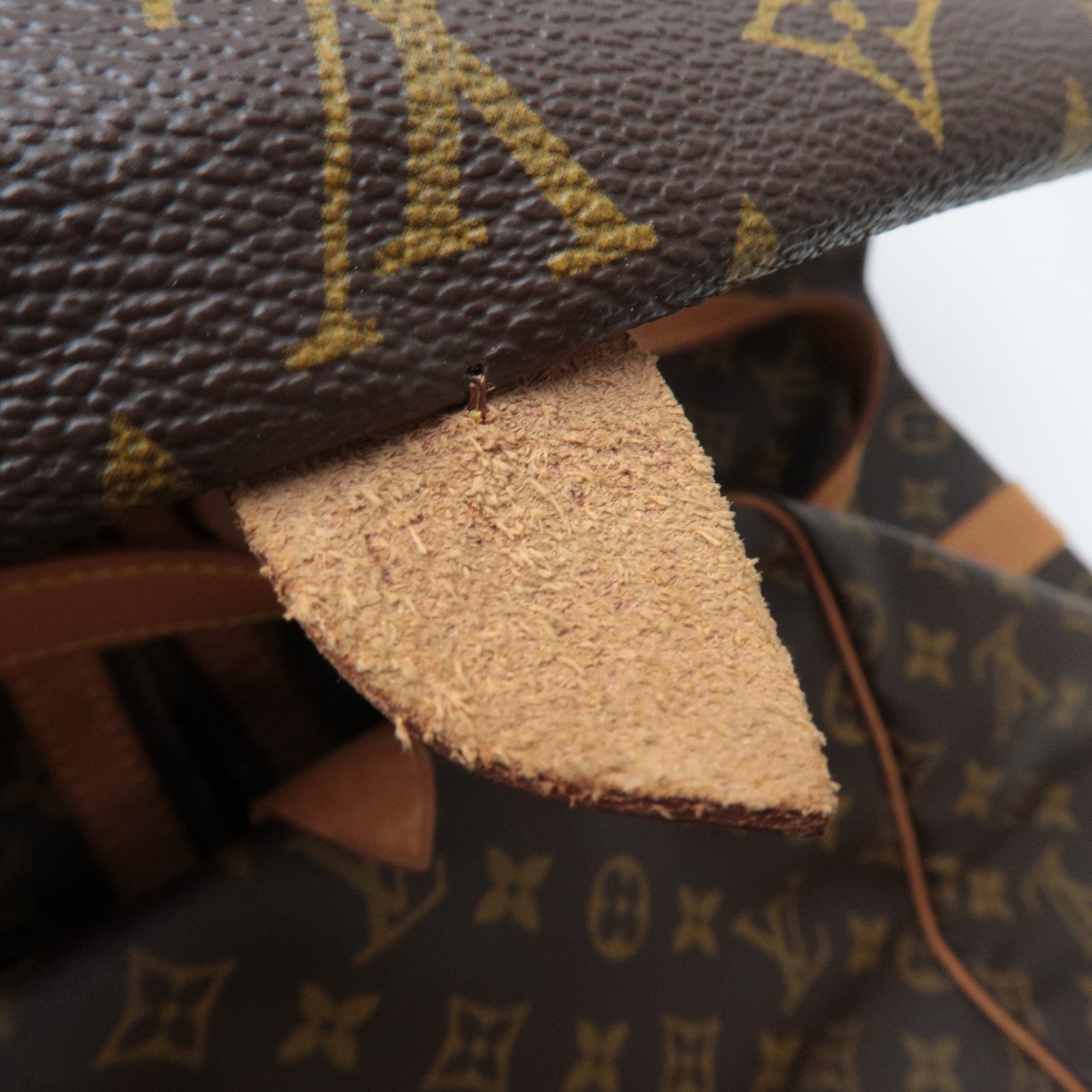 Louis Vuitton Monogram Sac Souple 55 Travel Bag M41622 81VI *Name tag, Poignet