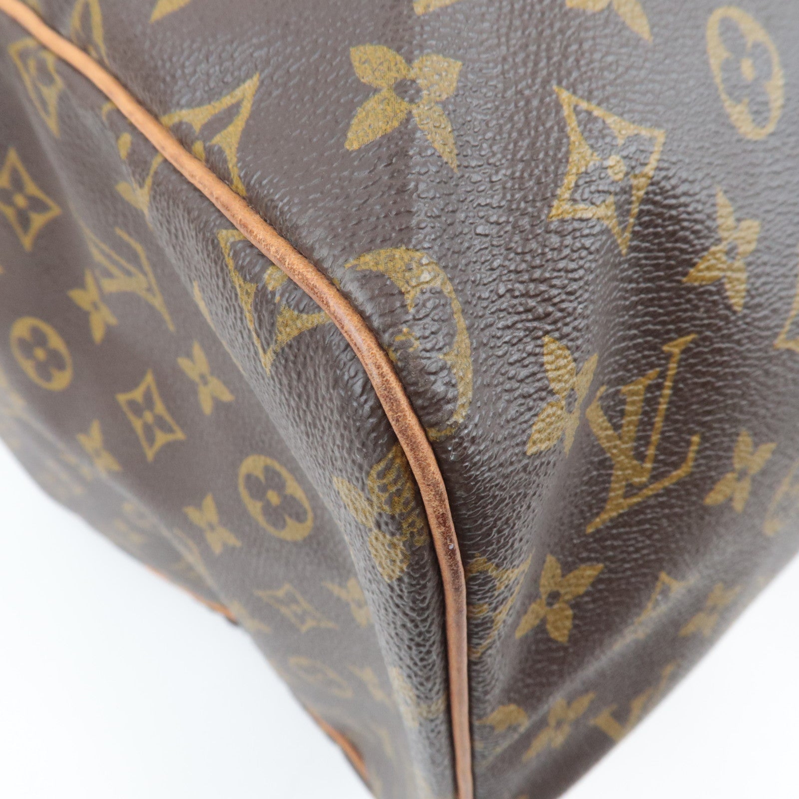 Louis Vuitton Monogram Sac Souple 55 Travel Bag M41622 81VI *Name tag, Poignet