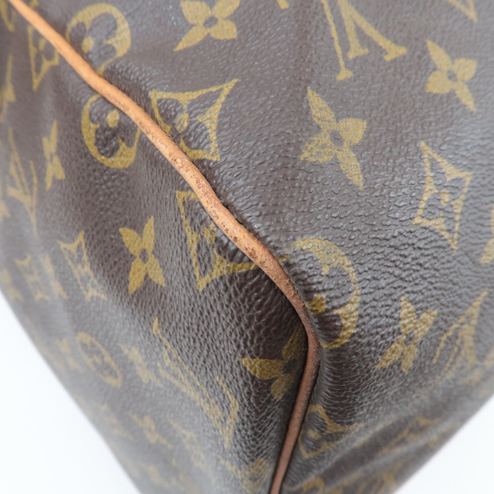 Louis Vuitton Monogram Sac Souple 55 Travel Bag M41622 81VI *Name tag, Poignet