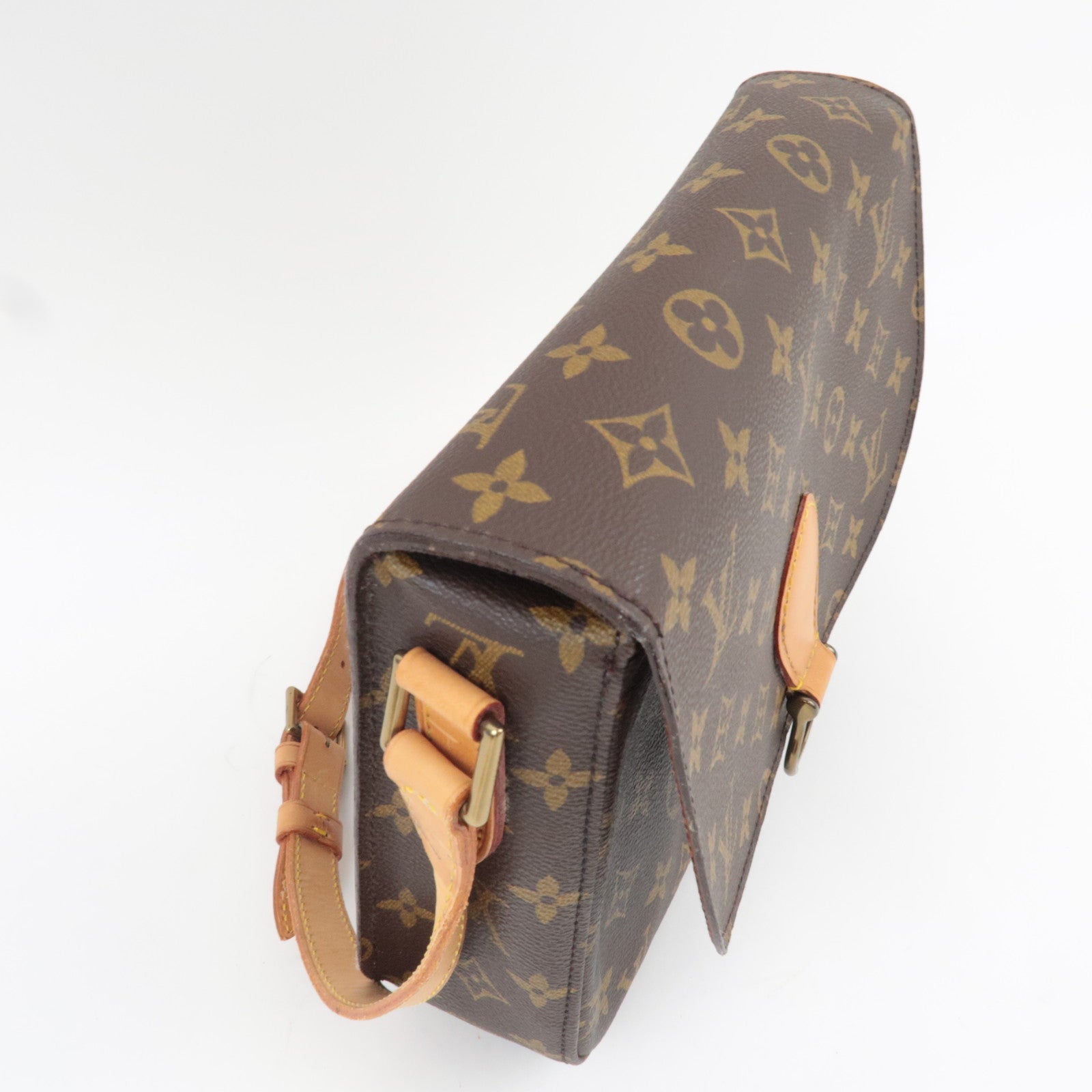 Louis Vuitton Monogram Saint Cloud GM Shoulder Bag M51242 TH0931