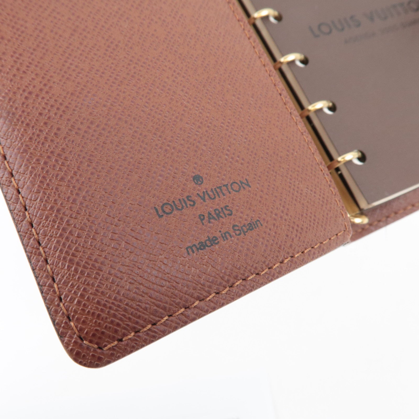 Louis Vuitton Monogram Agenda PM Planner Cover R20005 CA1024