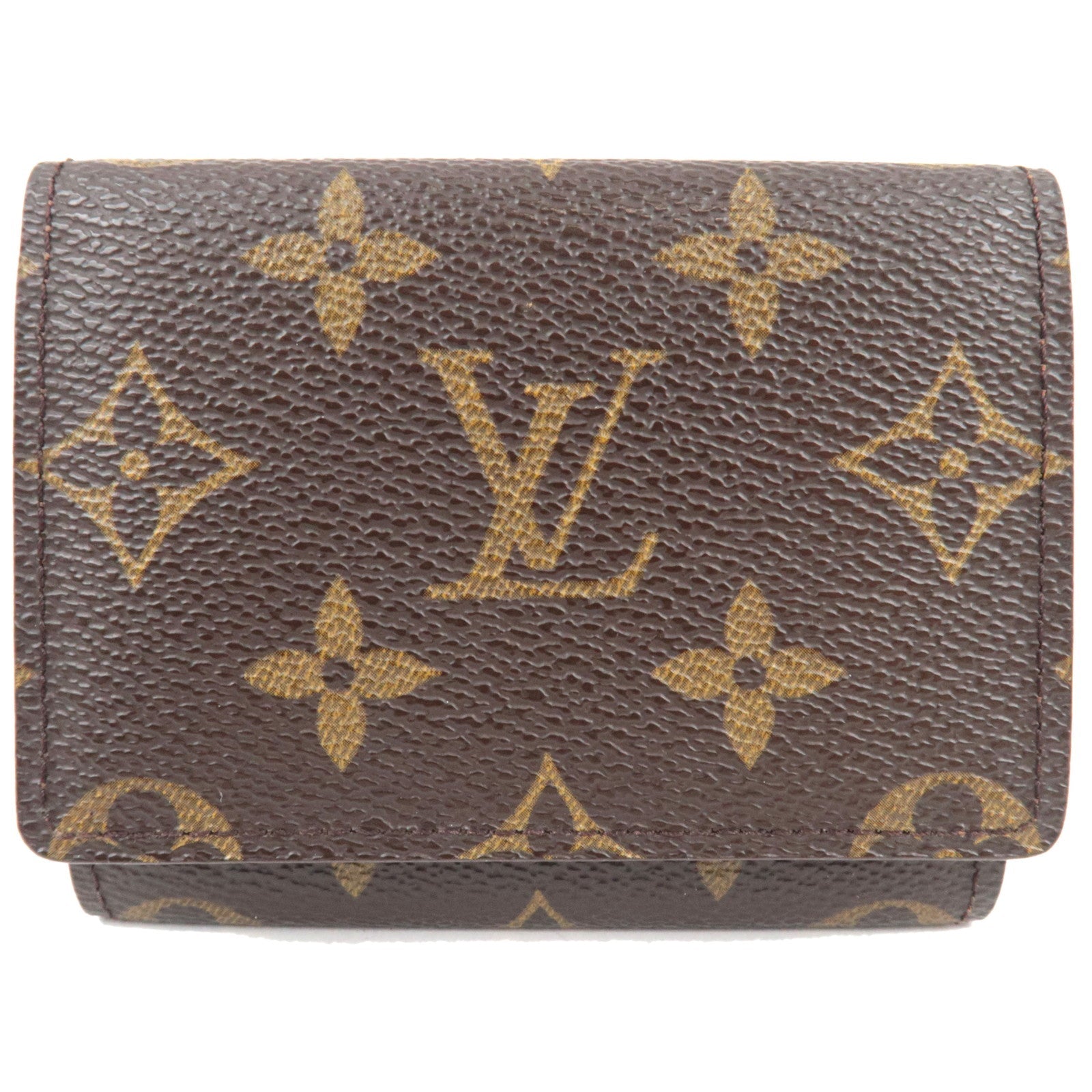 Louis Vuitton Monogram Envelope Carte De Visite Card Case M62920 CA0996 80439
