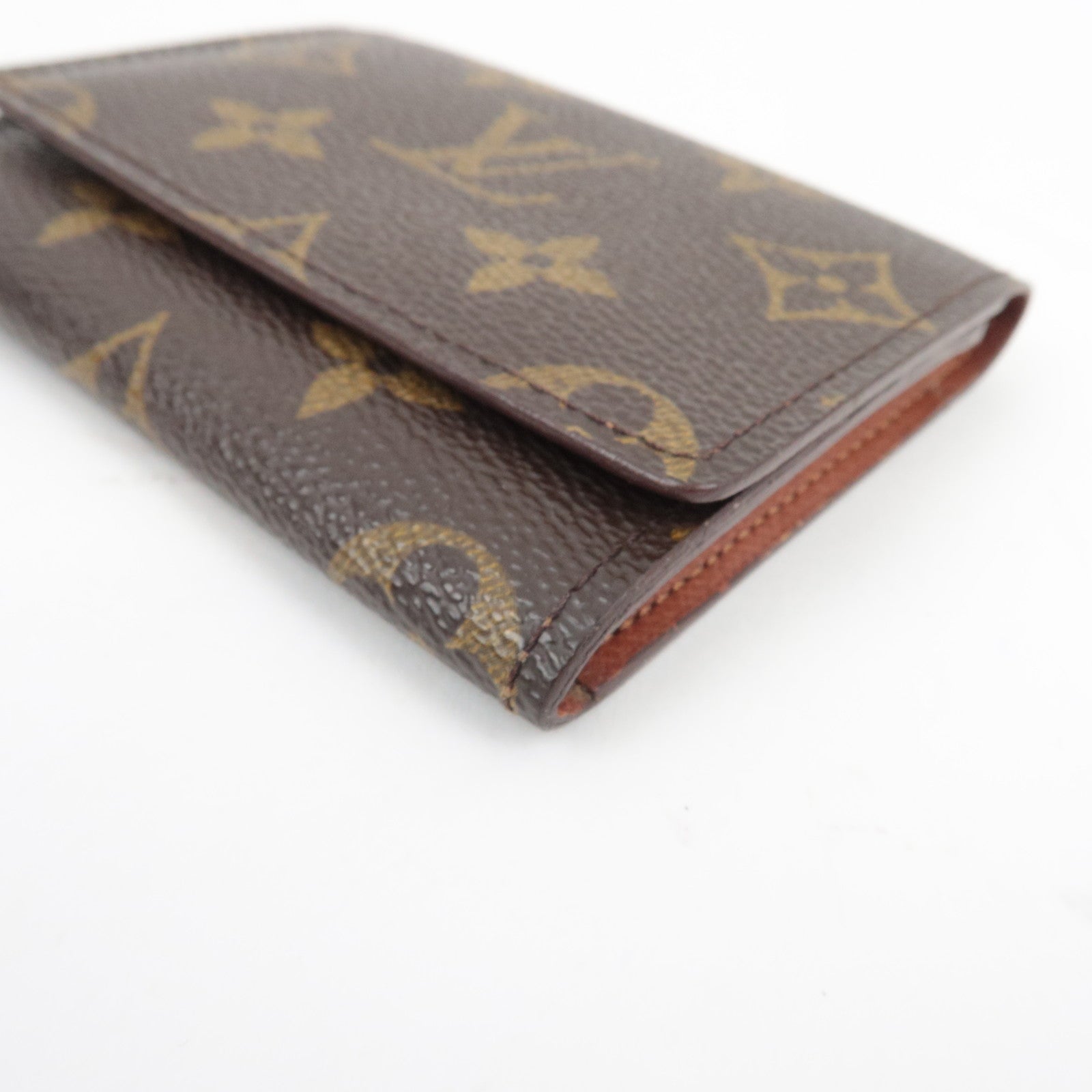 Louis Vuitton Monogram Envelope Carte De Visite Card Case M62920 CA0996