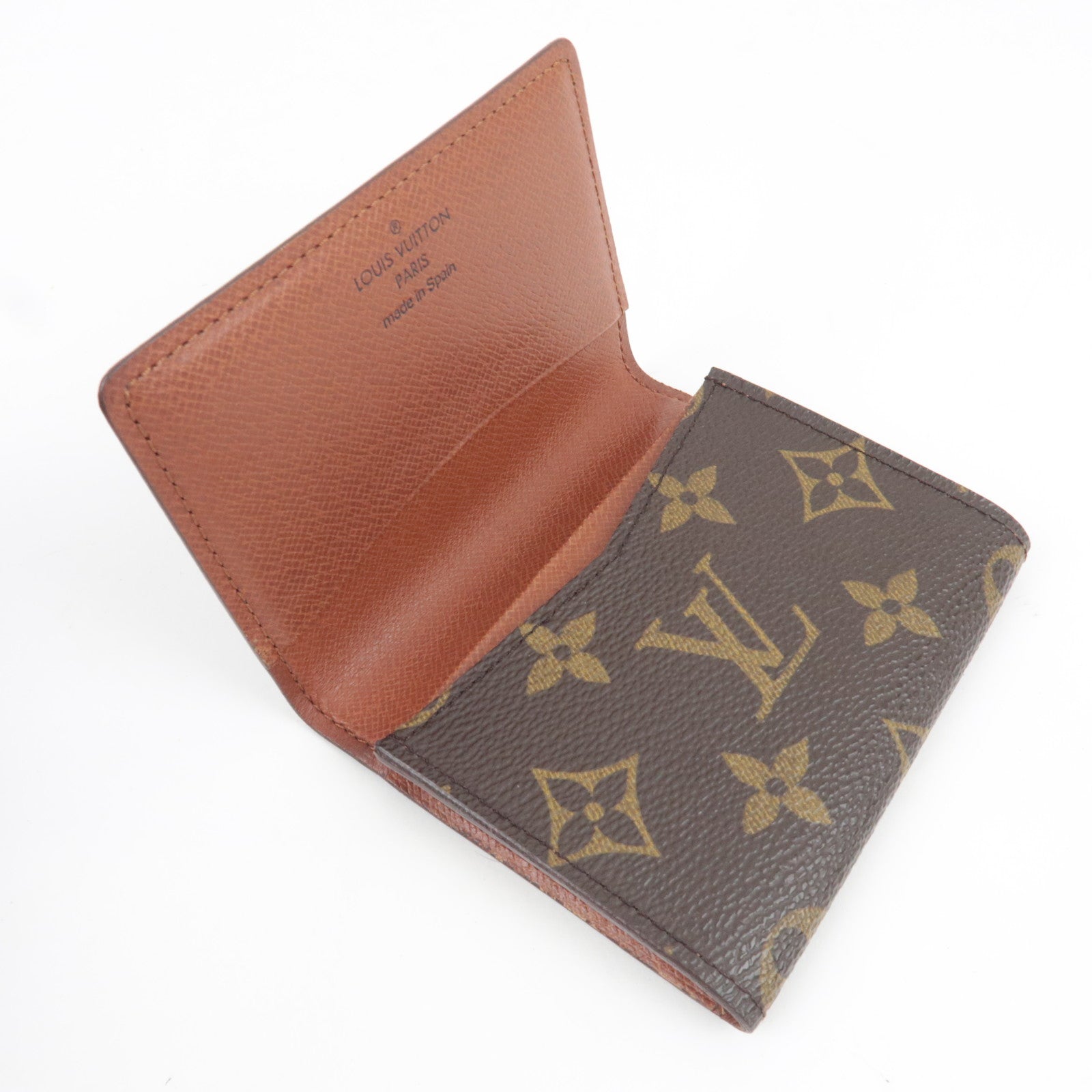 Louis Vuitton Monogram Envelope Carte De Visite Card Case M62920 CA0996