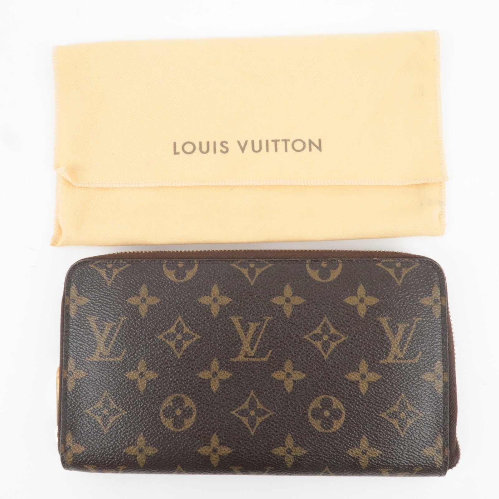 Louis Vuitton Monogram Zippy Organizer Long Wallet M60002 VI1016 *Dust bag