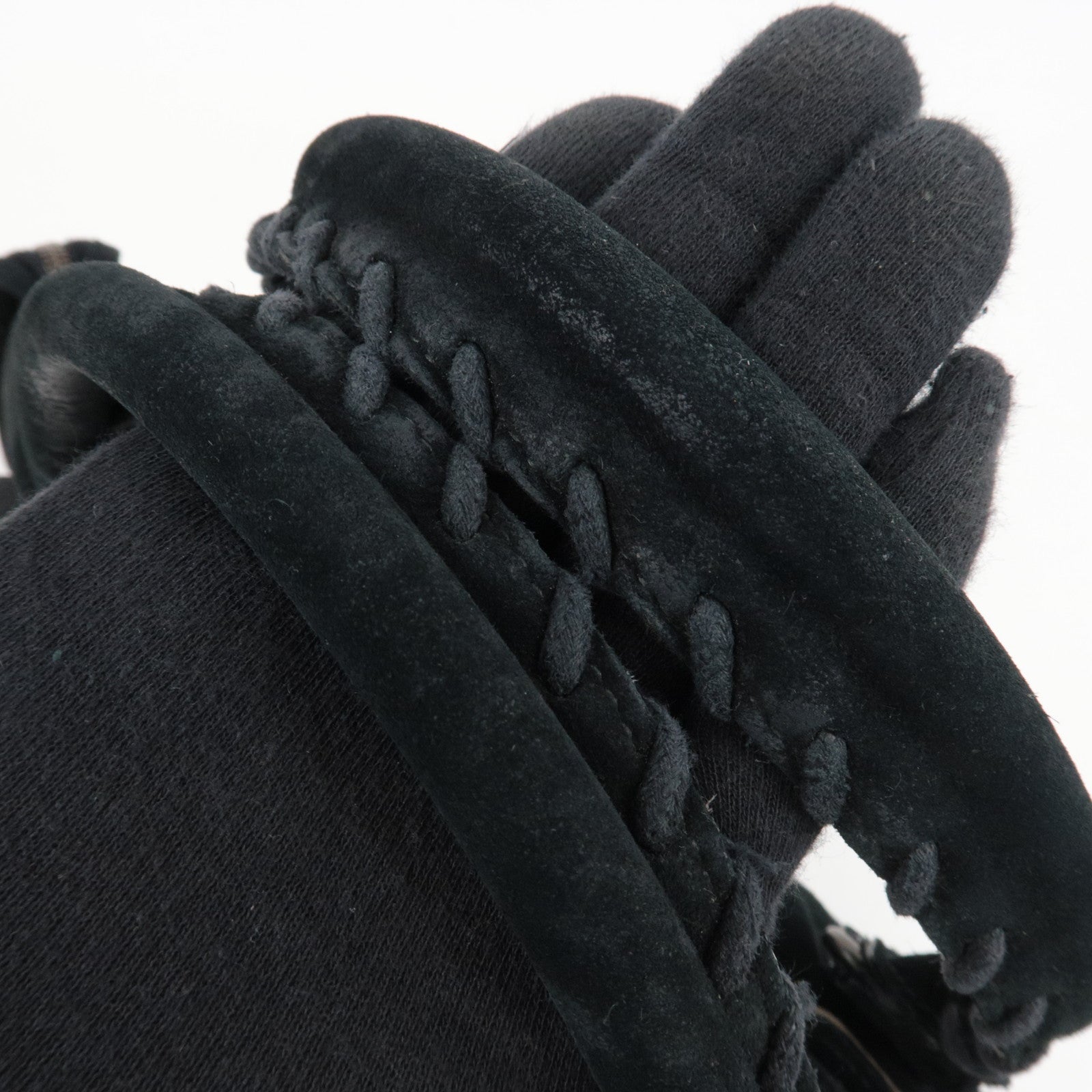 BALENCIAGA The City 2Way Handbag Suede Black 115748 *Dust bag, Strap ※Mirror missing