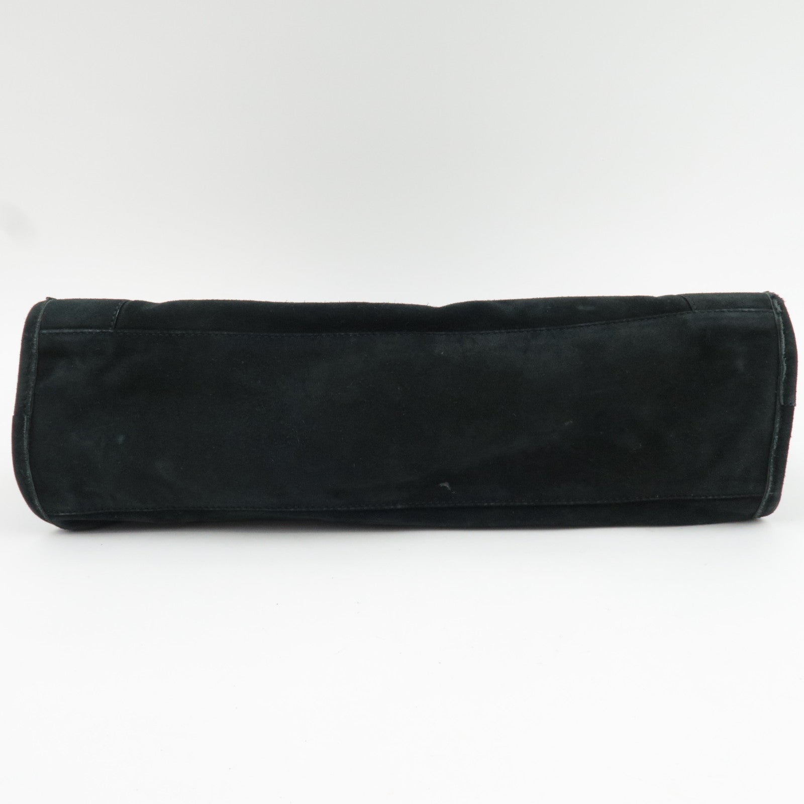 BALENCIAGA The City 2Way Handbag Suede Black 115748 *Dust bag, Strap ※Mirror missing