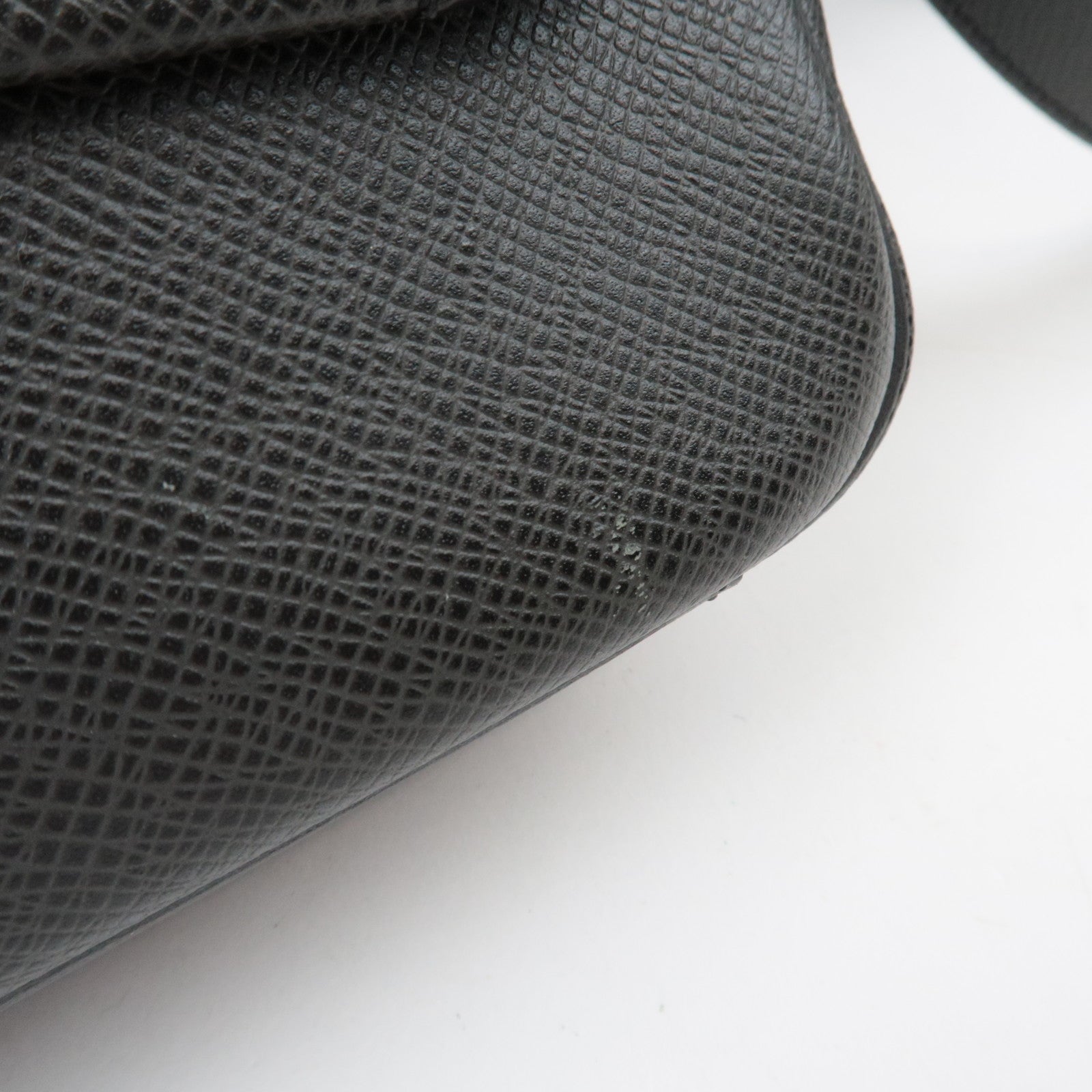 Louis Vuitton Taiga Roman PM Shoulder Bag Ardoise M32726 PL0127 *Dust bag