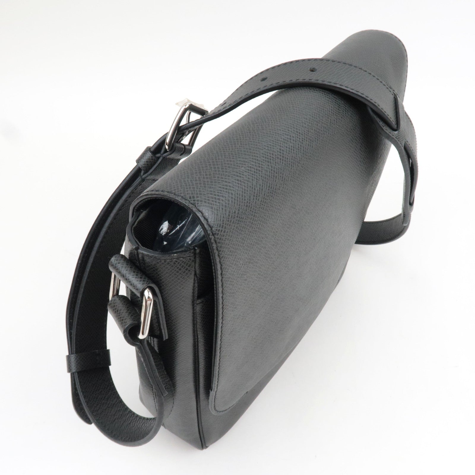 Louis Vuitton Taiga Roman PM Shoulder Bag Ardoise M32726 PL0127 *Dust bag