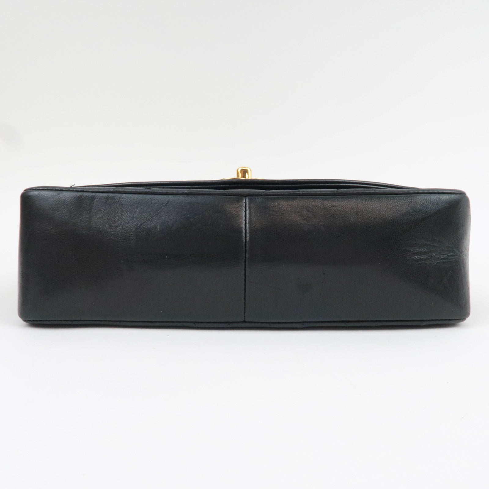 CHANEL Diana Matelasse 25 Chain Shoulder Bag Lambskin Black Gold HDW 2382830