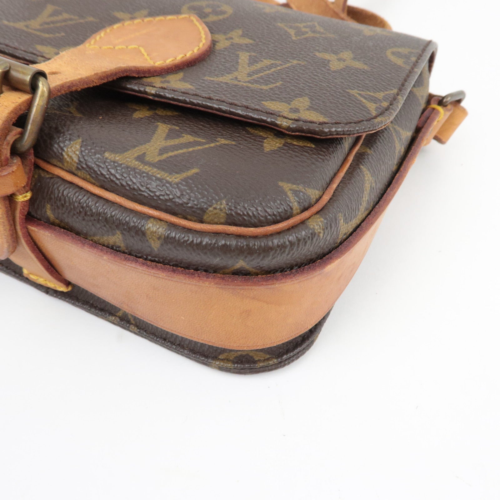 Louis Vuitton Monogram Mini Cartouchiere Shoulder Bag M51254 852