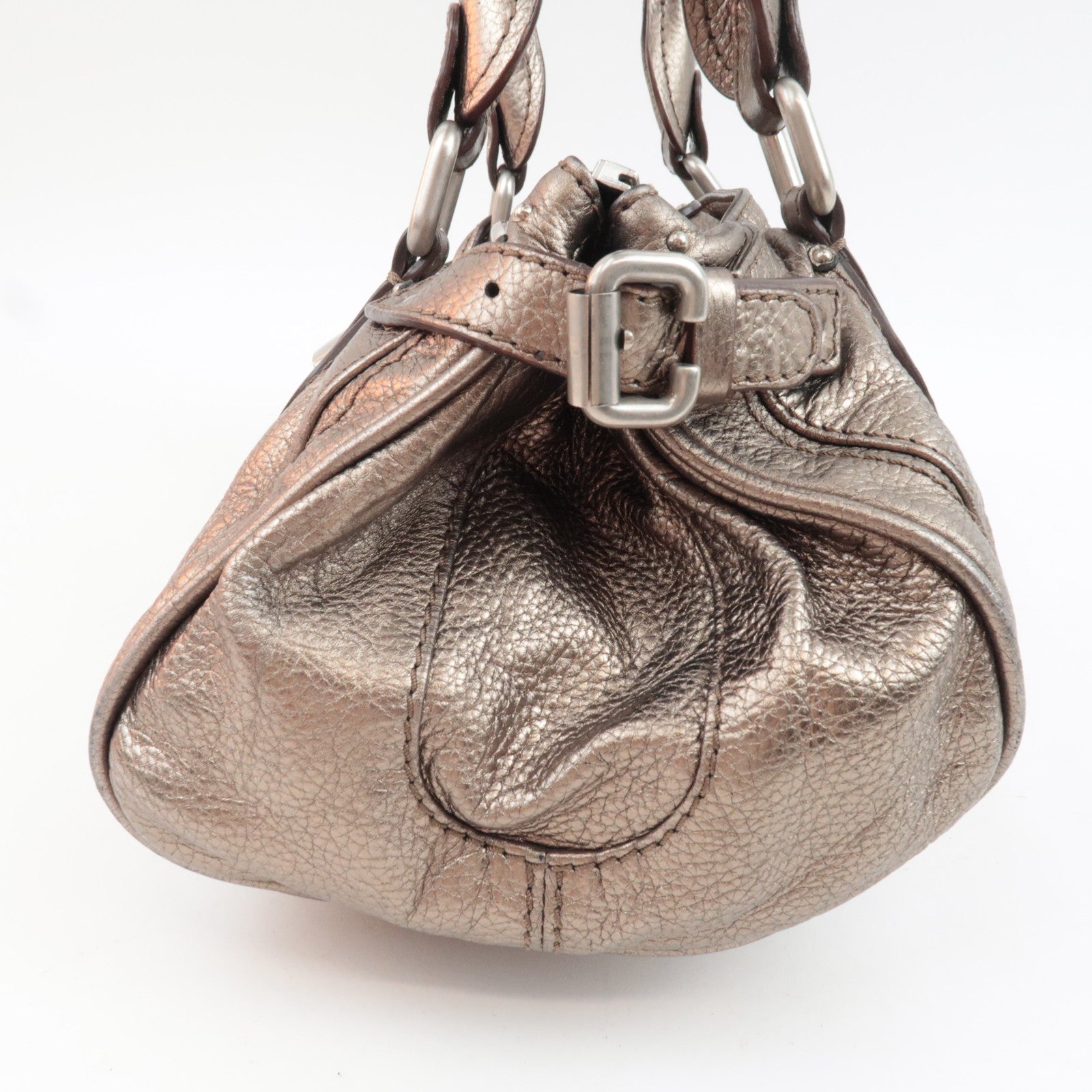 Chloe Paddington Handbag Leather Bronze *Key Lock