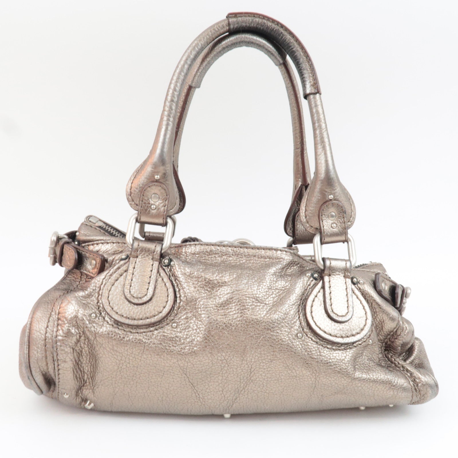 Chloe Paddington Handbag Leather Bronze *Key Lock