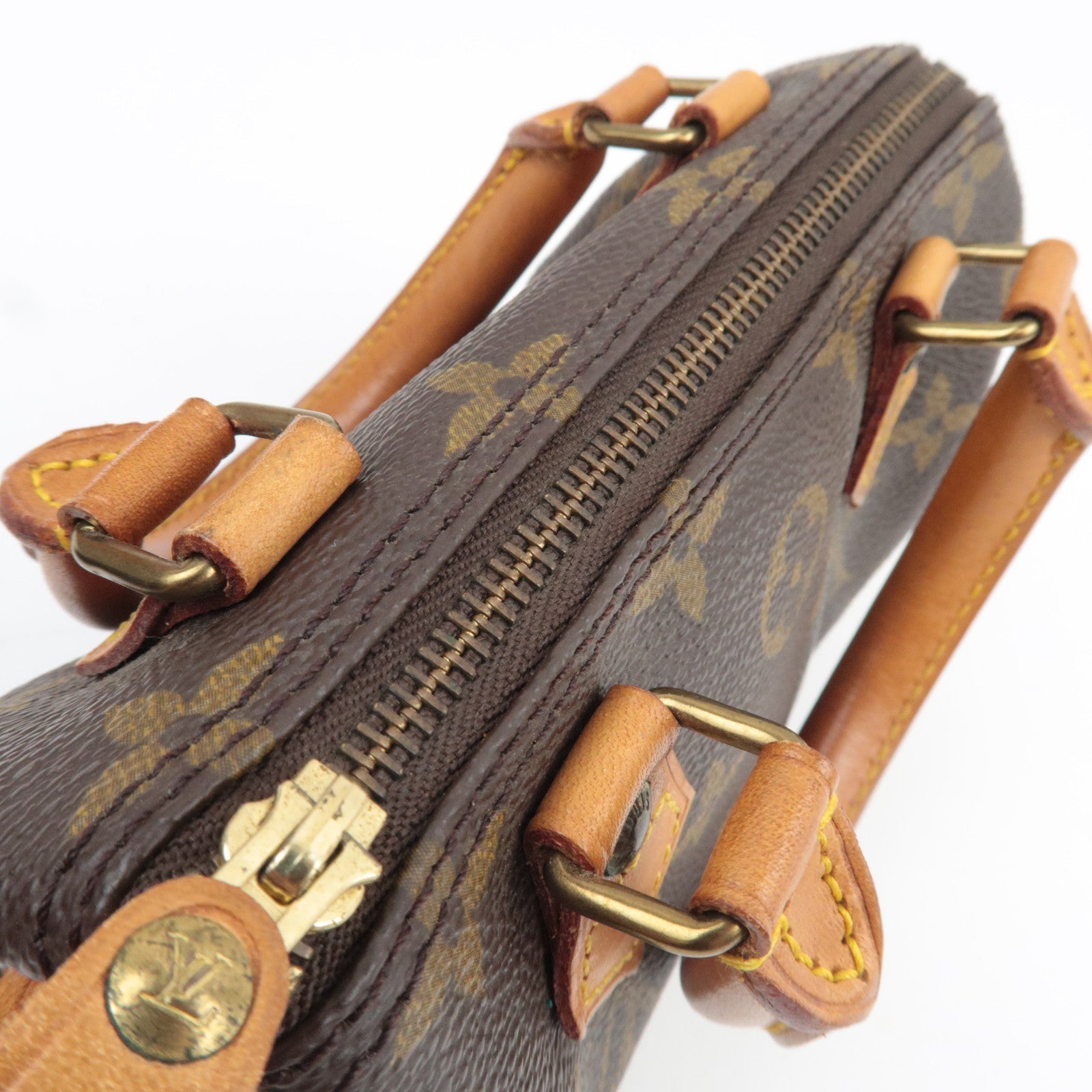 Louis Vuitton Monogram Mini Speedy 2Way Handbag M41534 TH1921