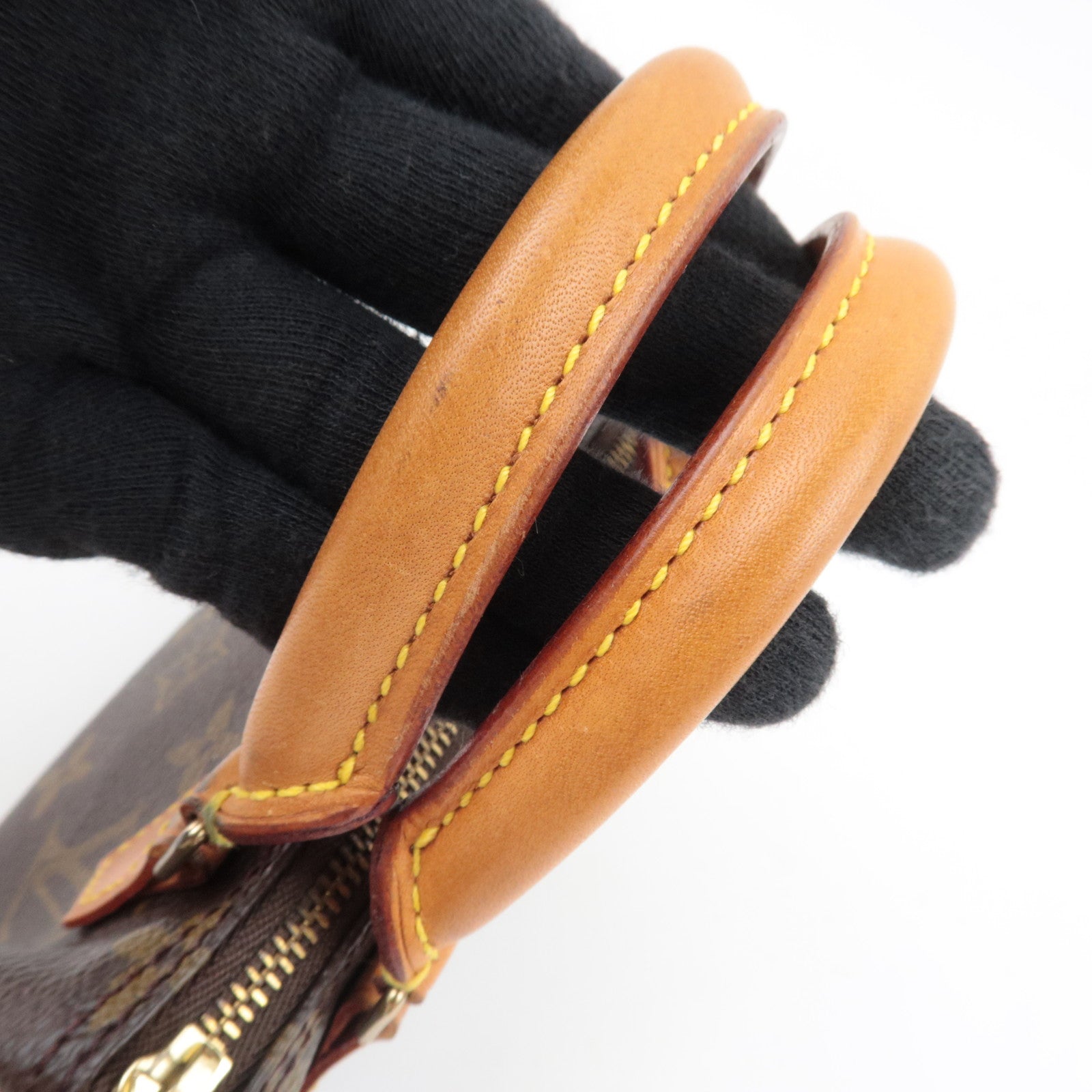 Louis Vuitton Monogram Mini Speedy 2Way Handbag 41534 TH0955 *Strap