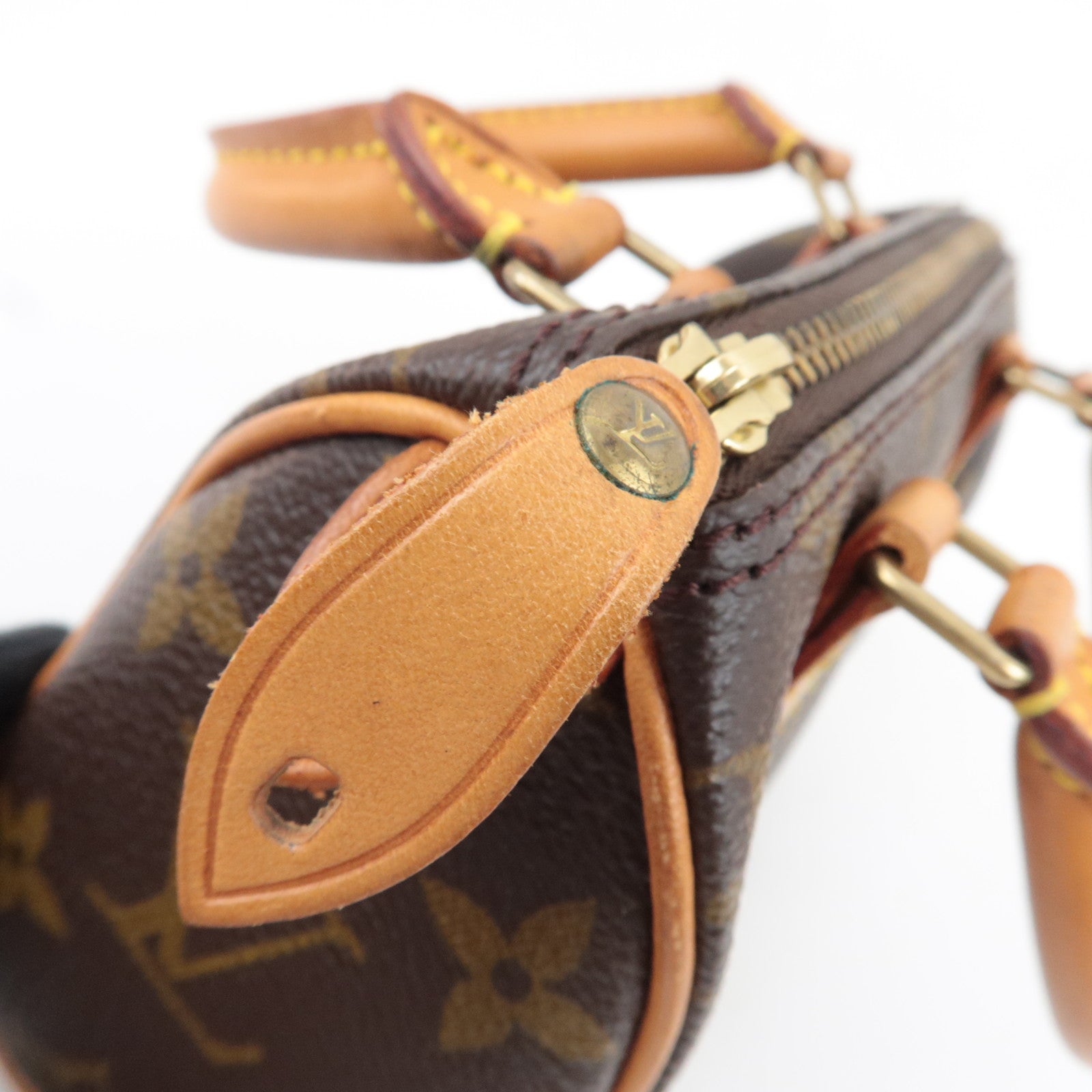 Louis Vuitton Monogram Mini Speedy 2Way Handbag 41534 TH0955 *Strap