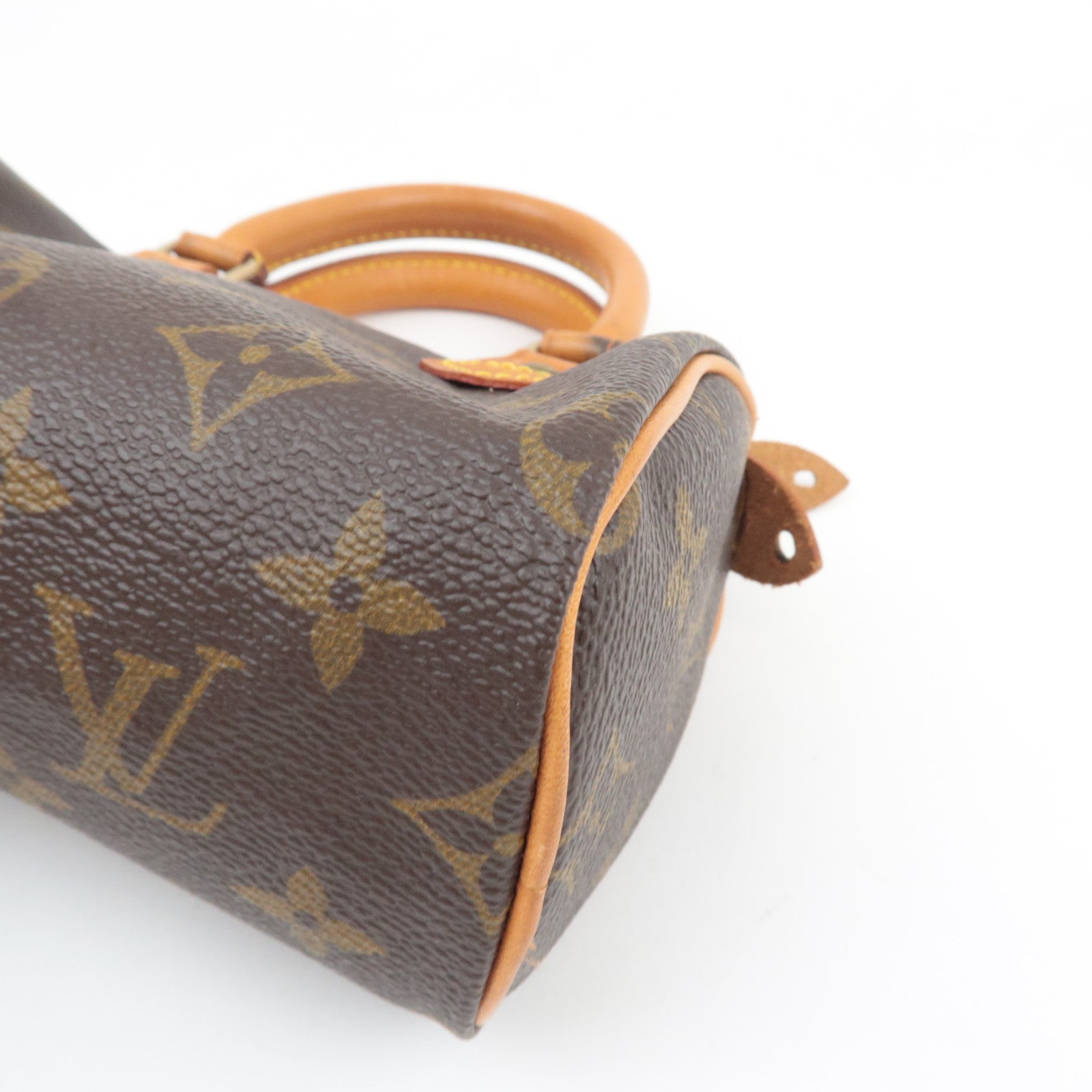 Louis Vuitton Monogram Mini Speedy 2Way Handbag 41534 TH0955 *Strap