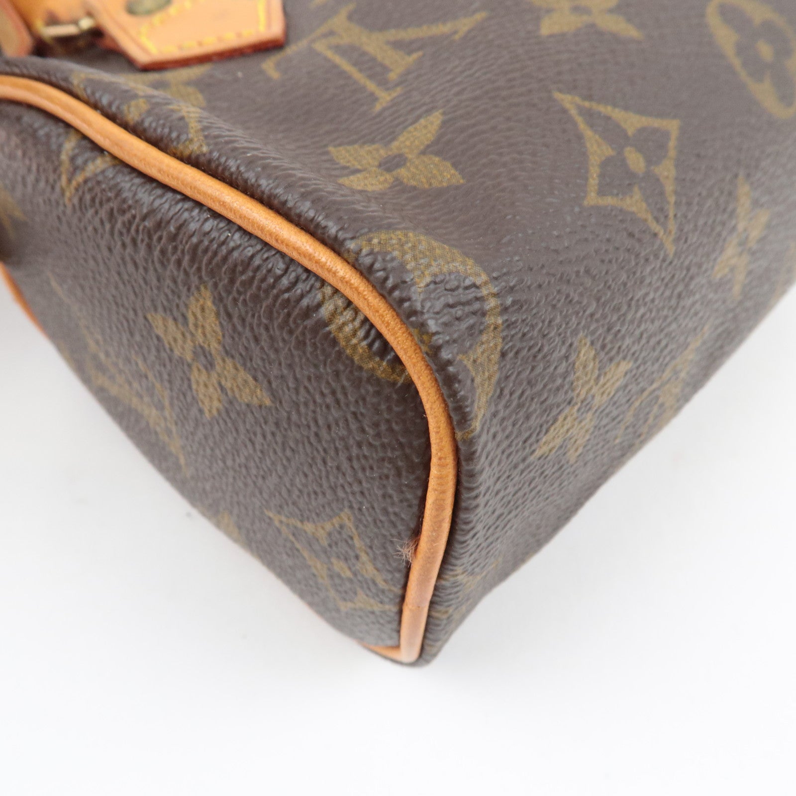 Louis Vuitton Monogram Mini Speedy 2Way Handbag 41534 TH0955 *Strap