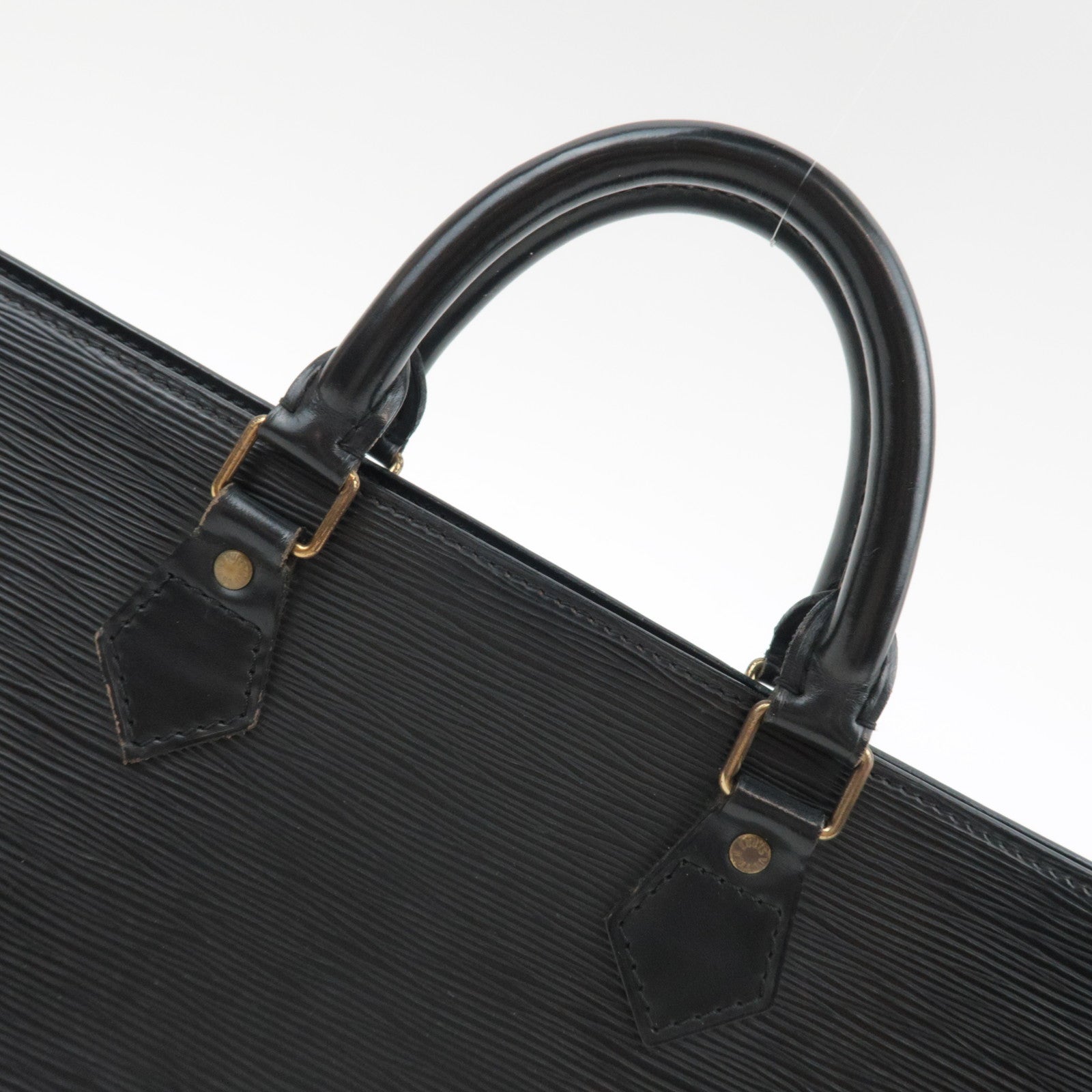 Louis Vuitton Epi Sac Triangle Hand Bag Noir M52092 MI1922