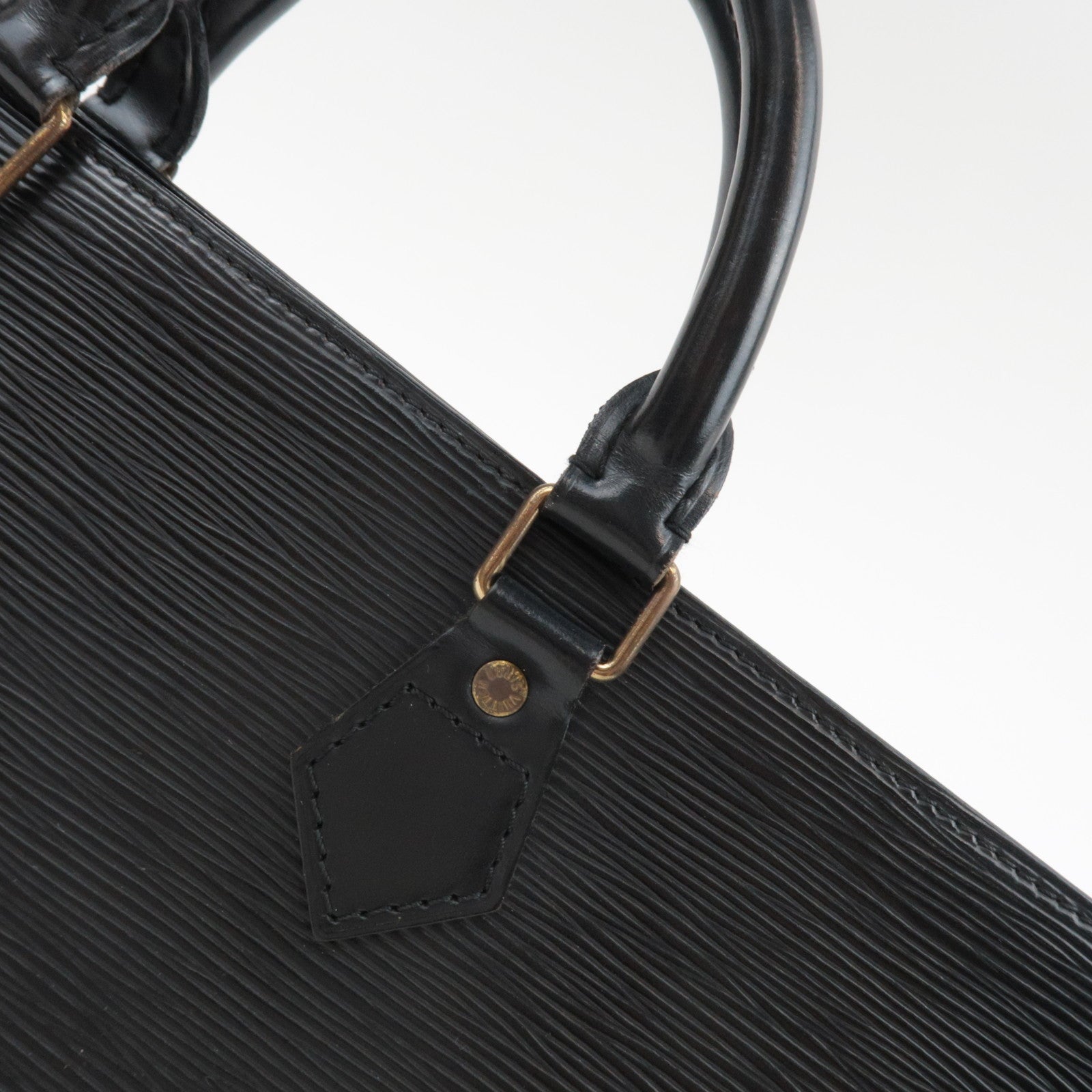 Louis Vuitton Epi Sac Triangle Hand Bag Noir M52092 MI1922