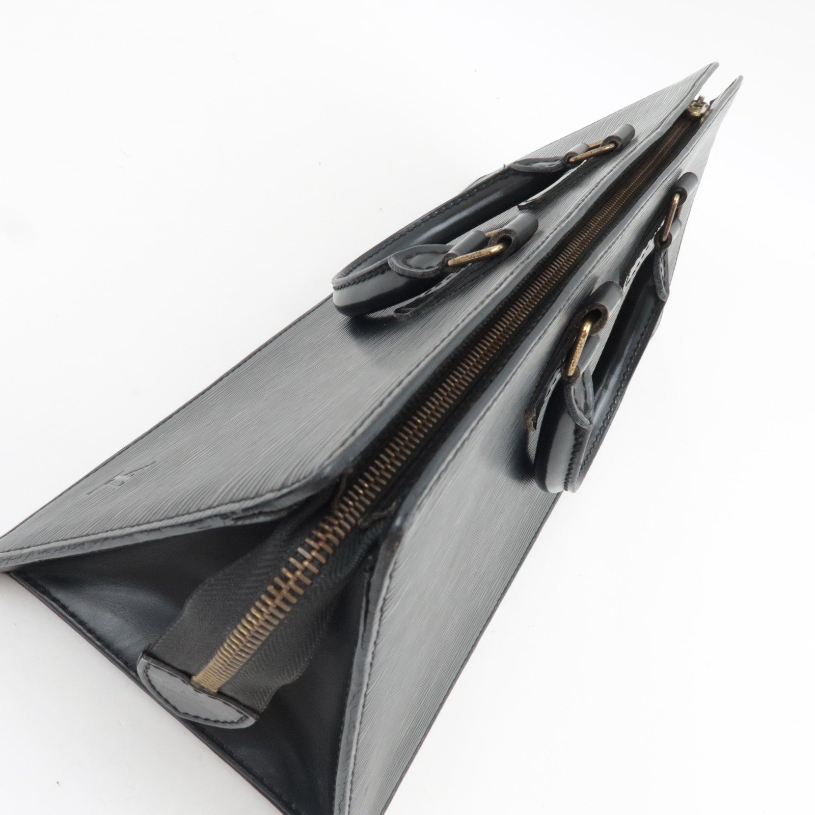 Louis Vuitton Epi Sac Triangle Hand Bag Noir M52092 MI1922