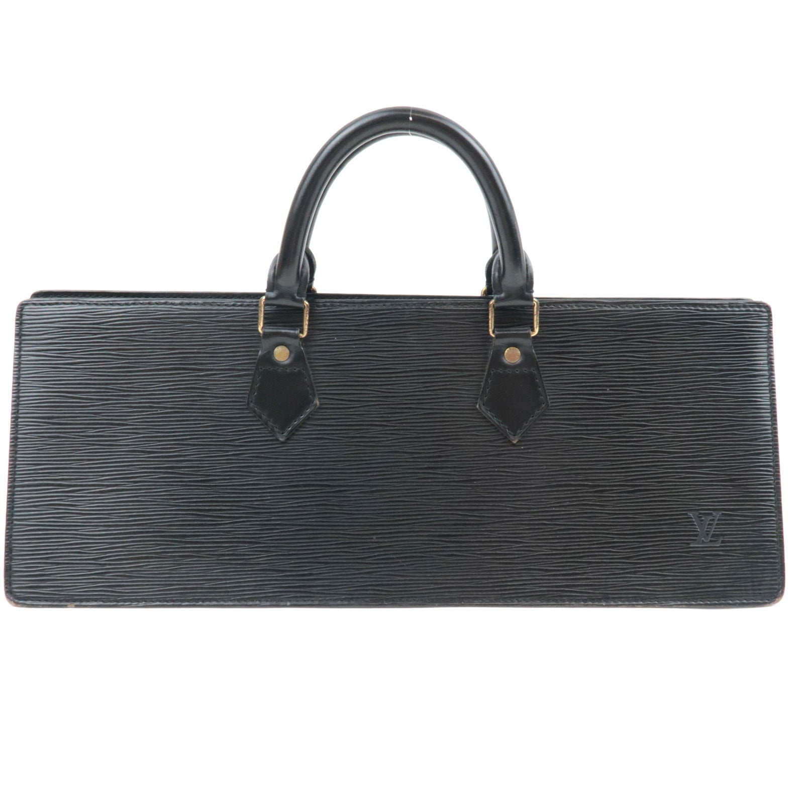 Louis Vuitton Epi Sac Triangle Hand Bag Noir M52092 MI192280641