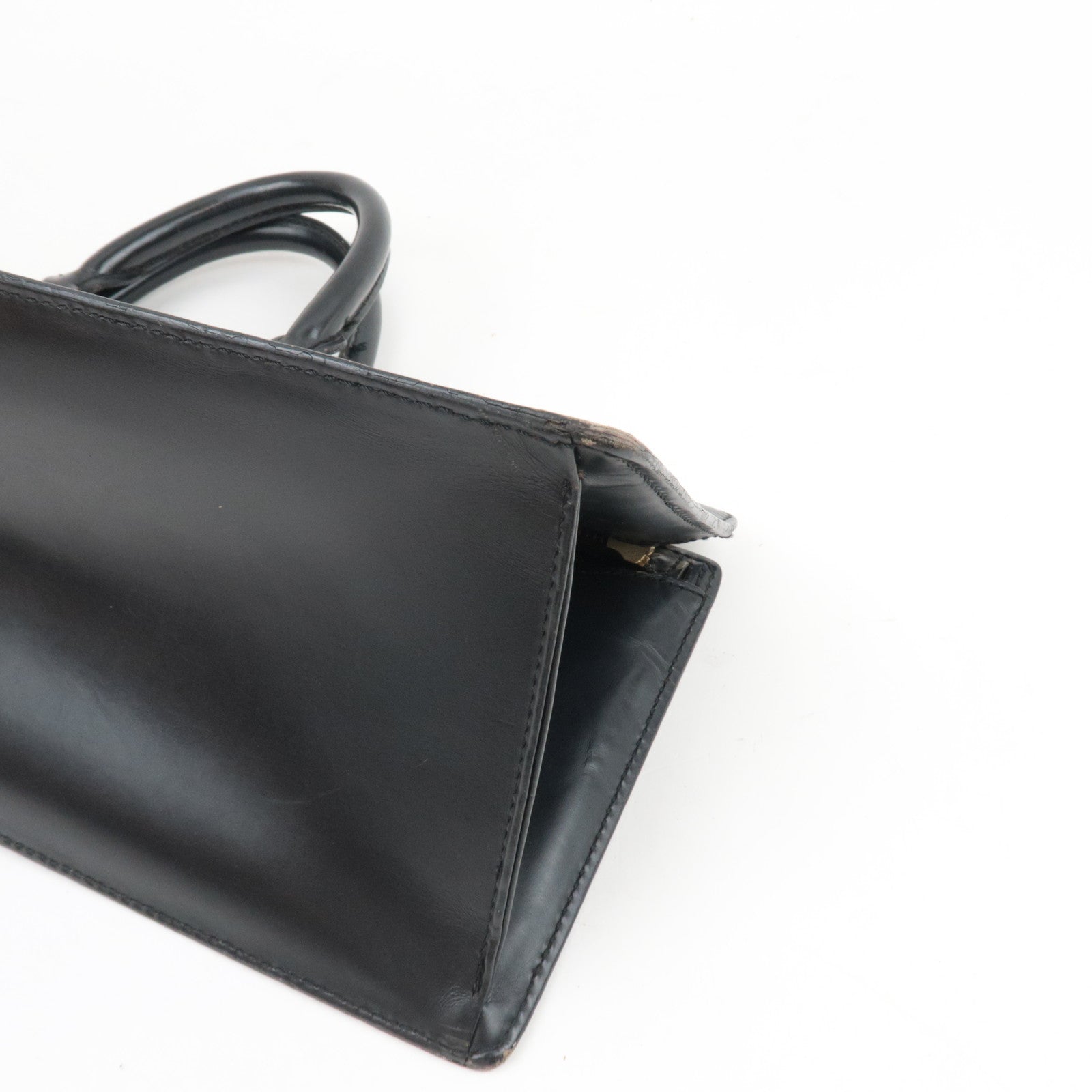 Louis Vuitton Epi Sac Triangle Hand Bag Noir M52092 MI1922