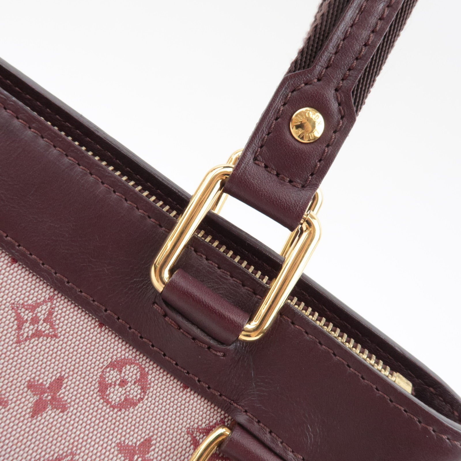 Louis Vuitton Monogram Mini Lucille PM Cerise M92678 SR0063 *Name tag