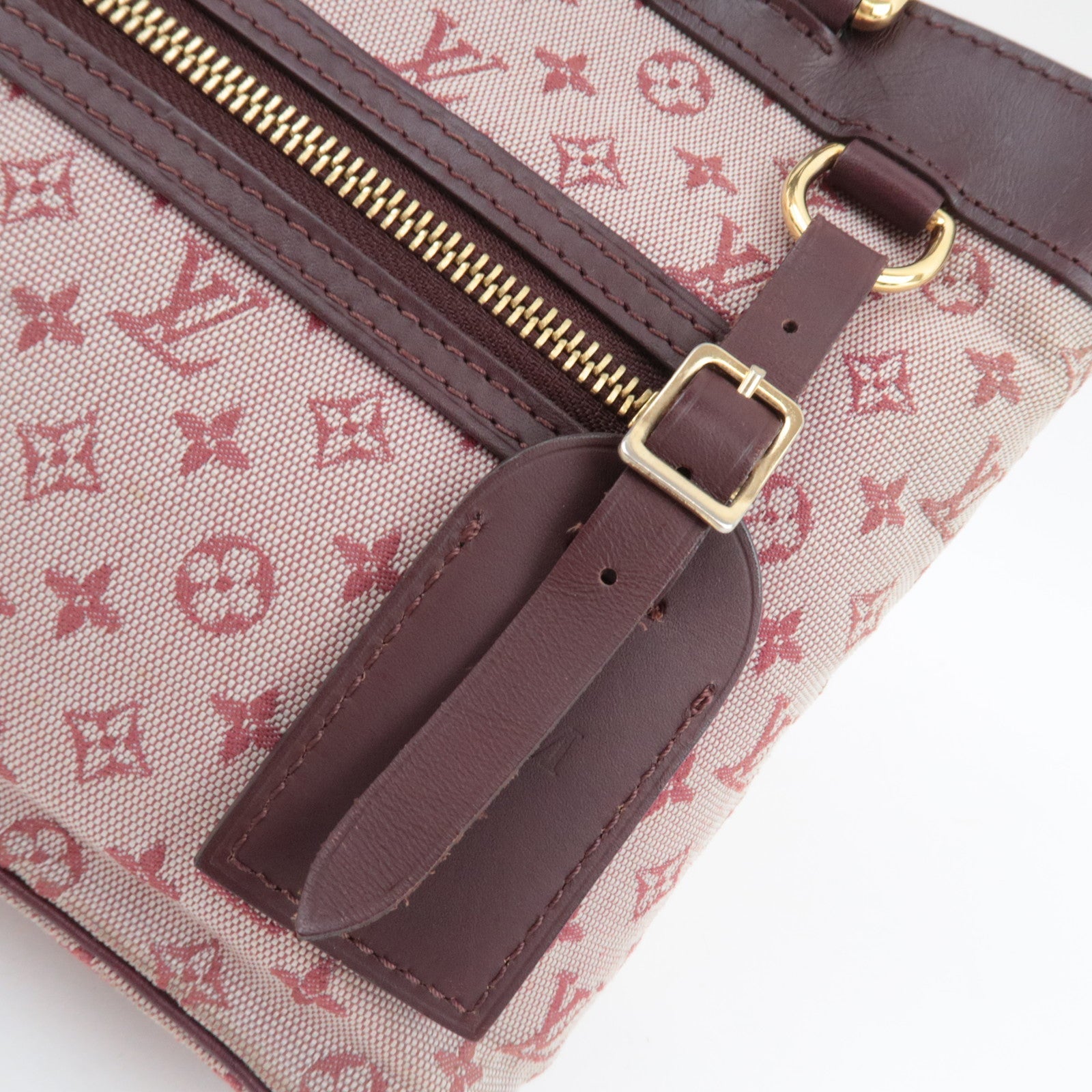 Louis Vuitton Monogram Mini Lucille PM Cerise M92678 SR0063 *Name tag