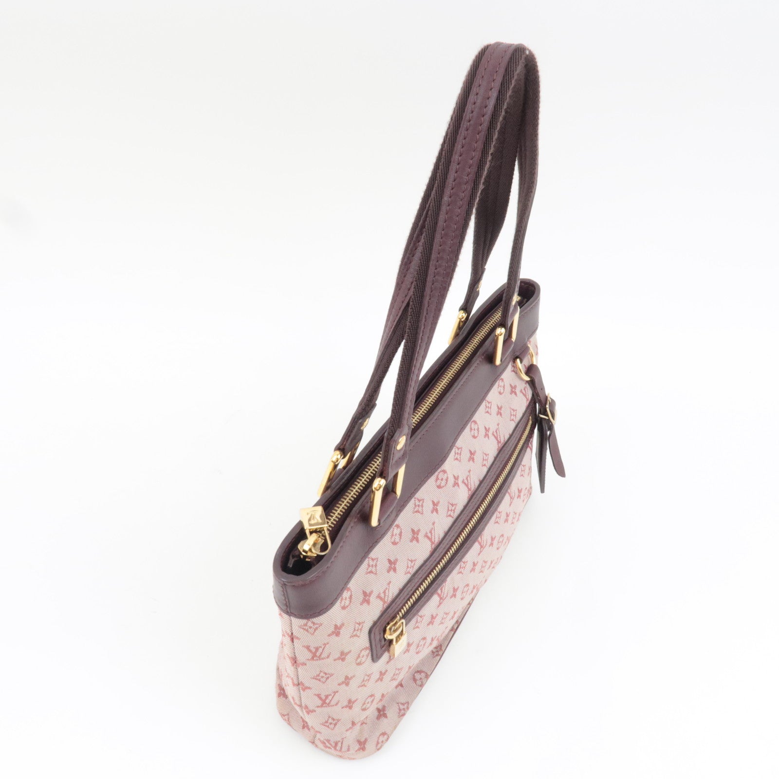 Louis Vuitton Monogram Mini Lucille PM Cerise M92678 SR0063 *Name tag